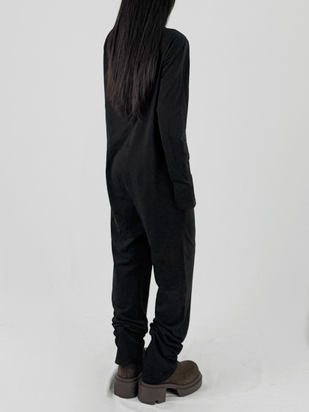 RAF SIMONS Black Jersey Bodysuits