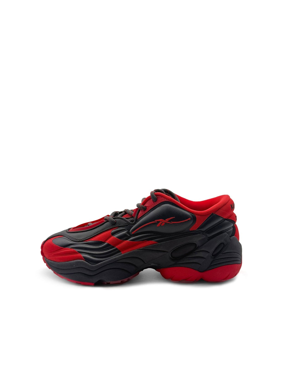 Reebok Black Red Dmx Run 6 Modern Sneakers