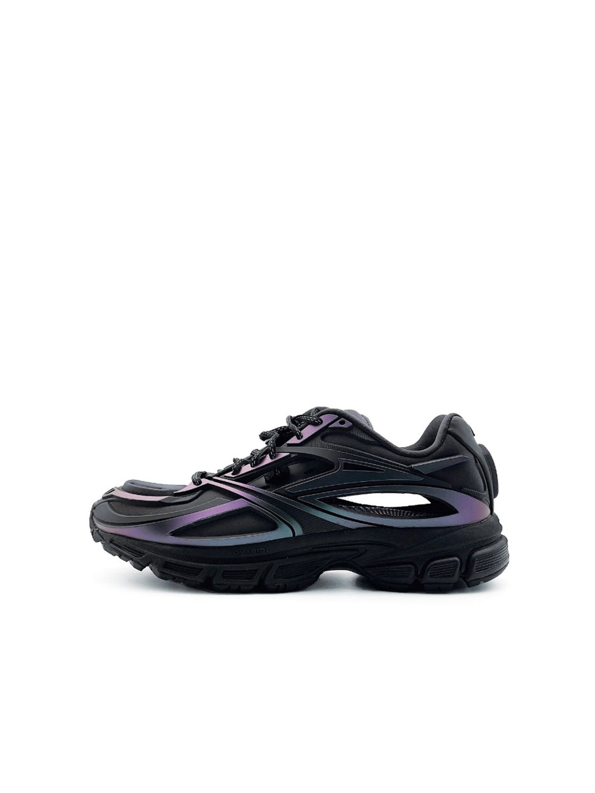 REEBOK Black Tran Premier Road Modern Cut Out Sneakers