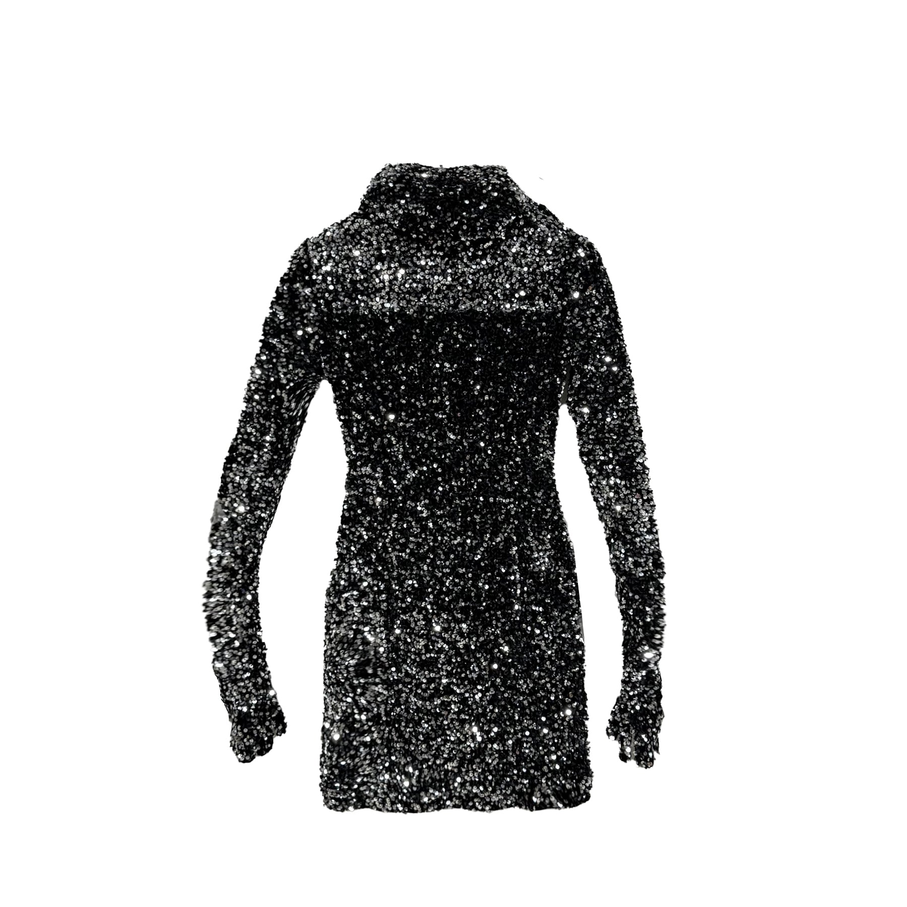 RICHARD QUINN - Silver Hooded Dress - SS23 - Silver