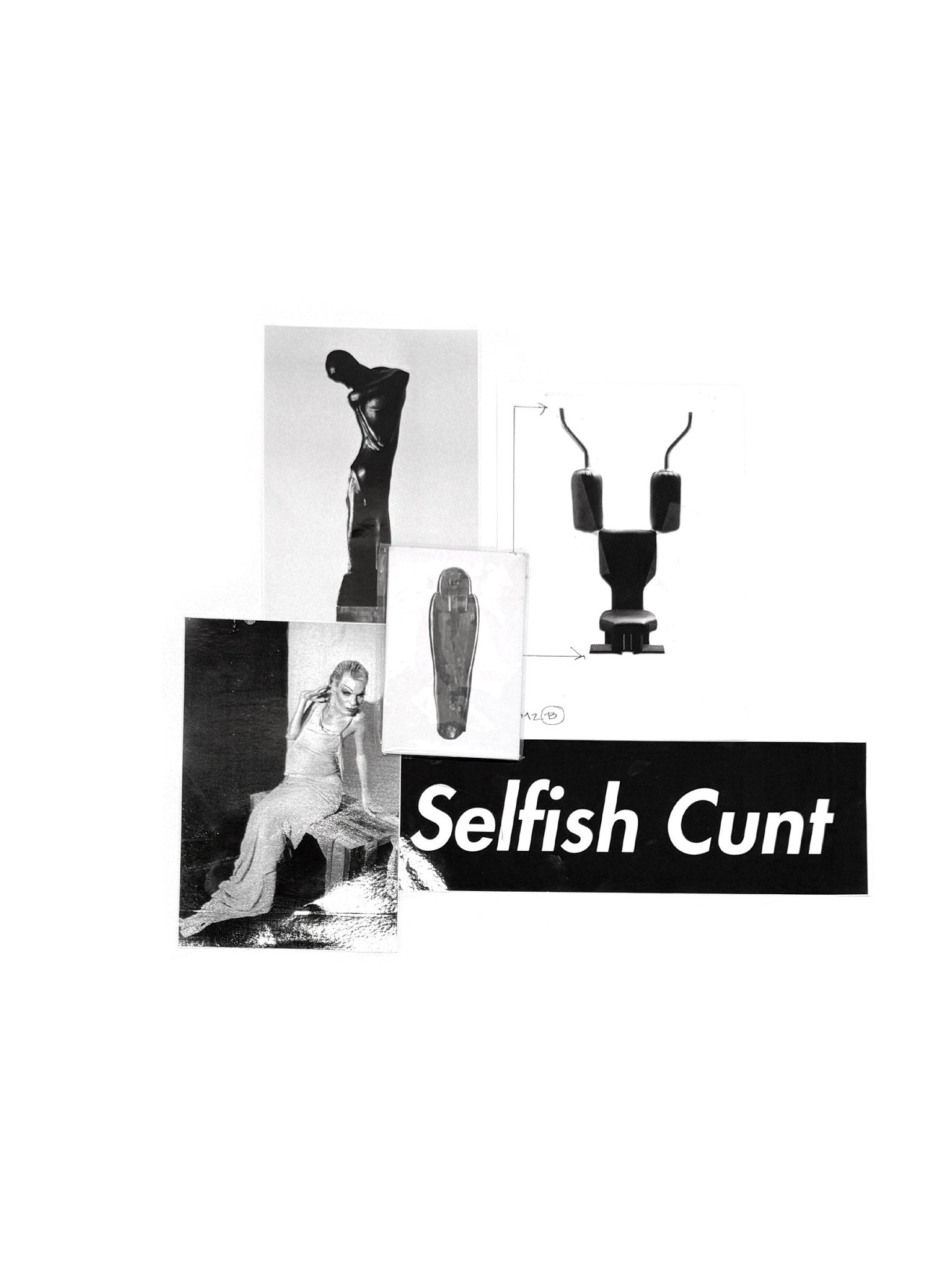 RICK OWENS 100 AS Sample Stickers E Magnet Packs