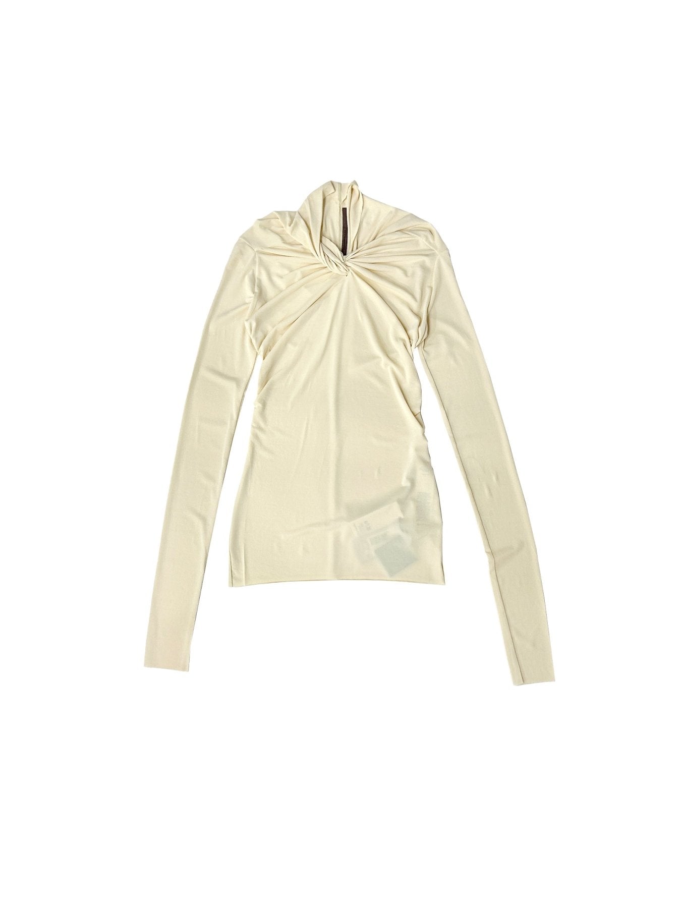 RICK OWENS Beige Temple Kairo Long Sleeve Top