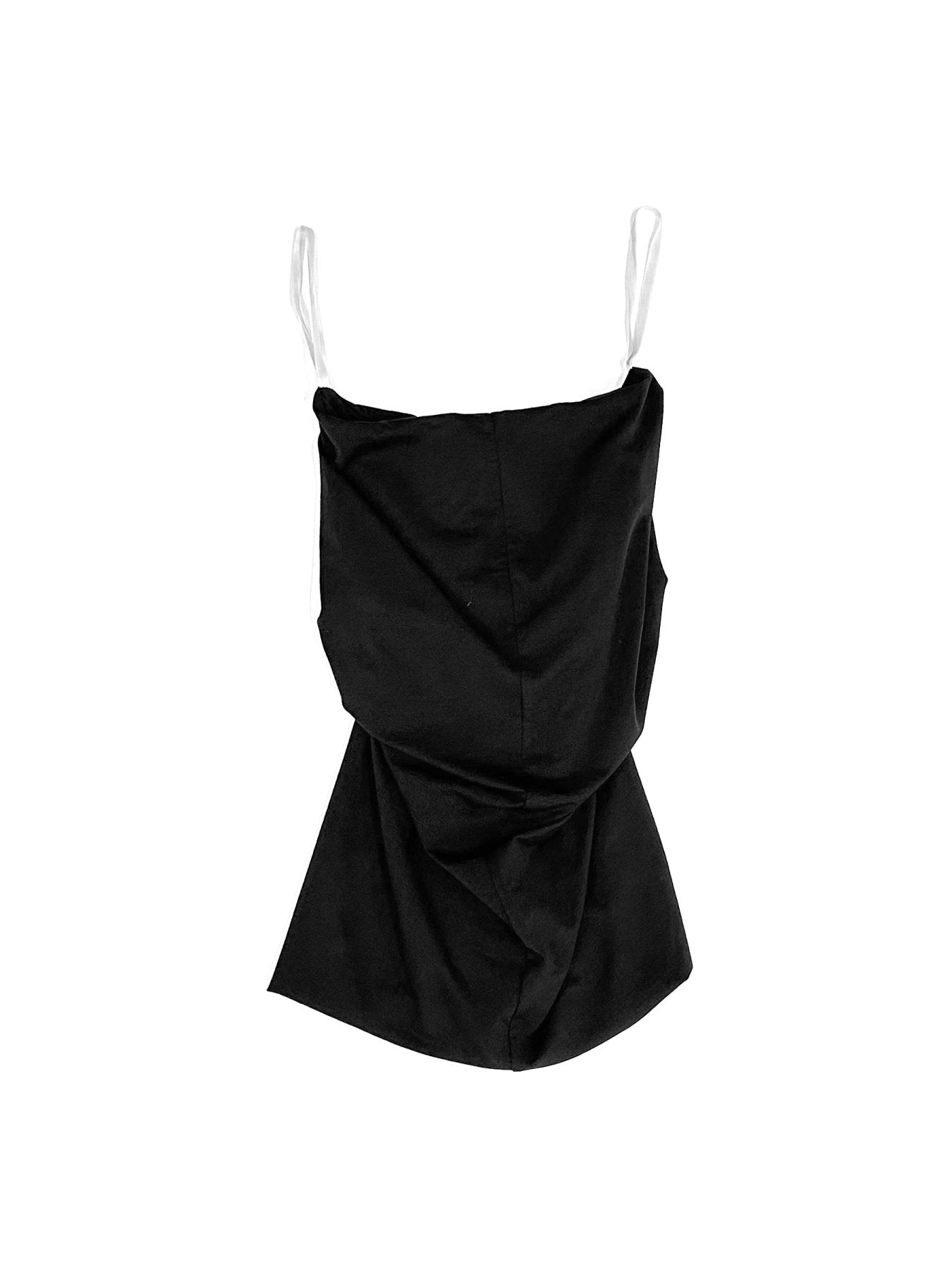 RICK OWENS Black Alannah Prong Bustier