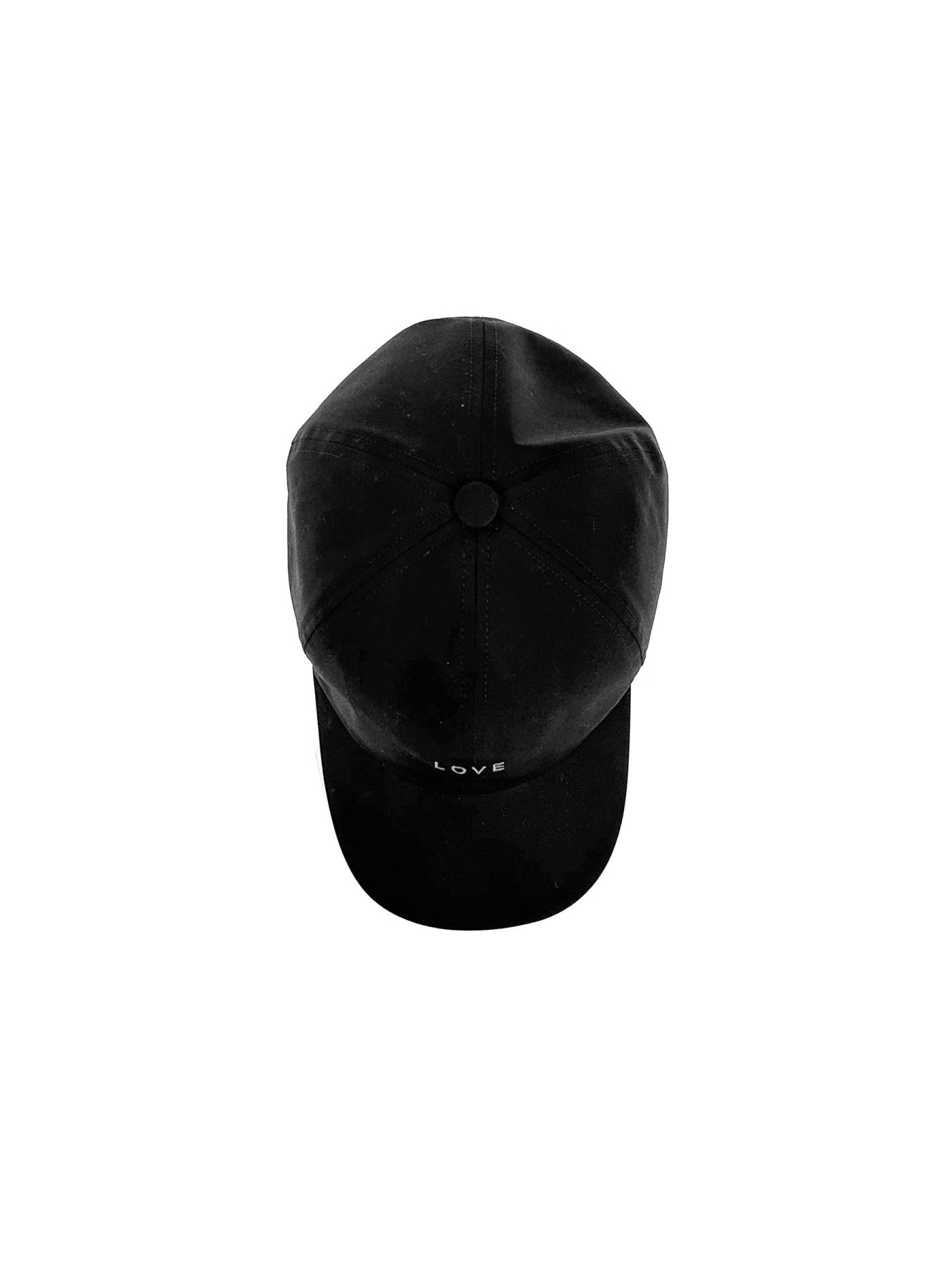 RICK OWENS Black Baseball Cap