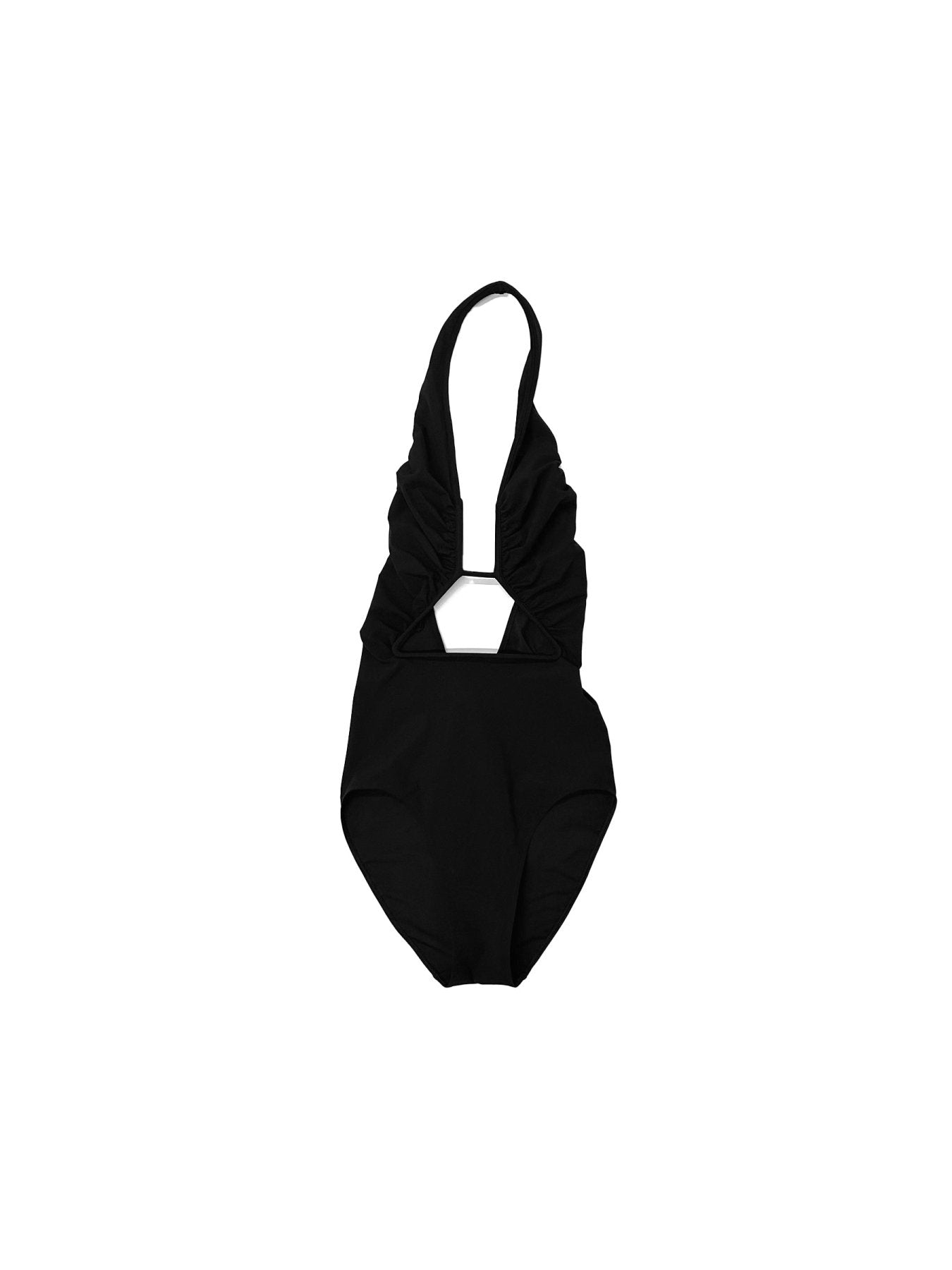 RICK OWENS Black Halter Prong Bather