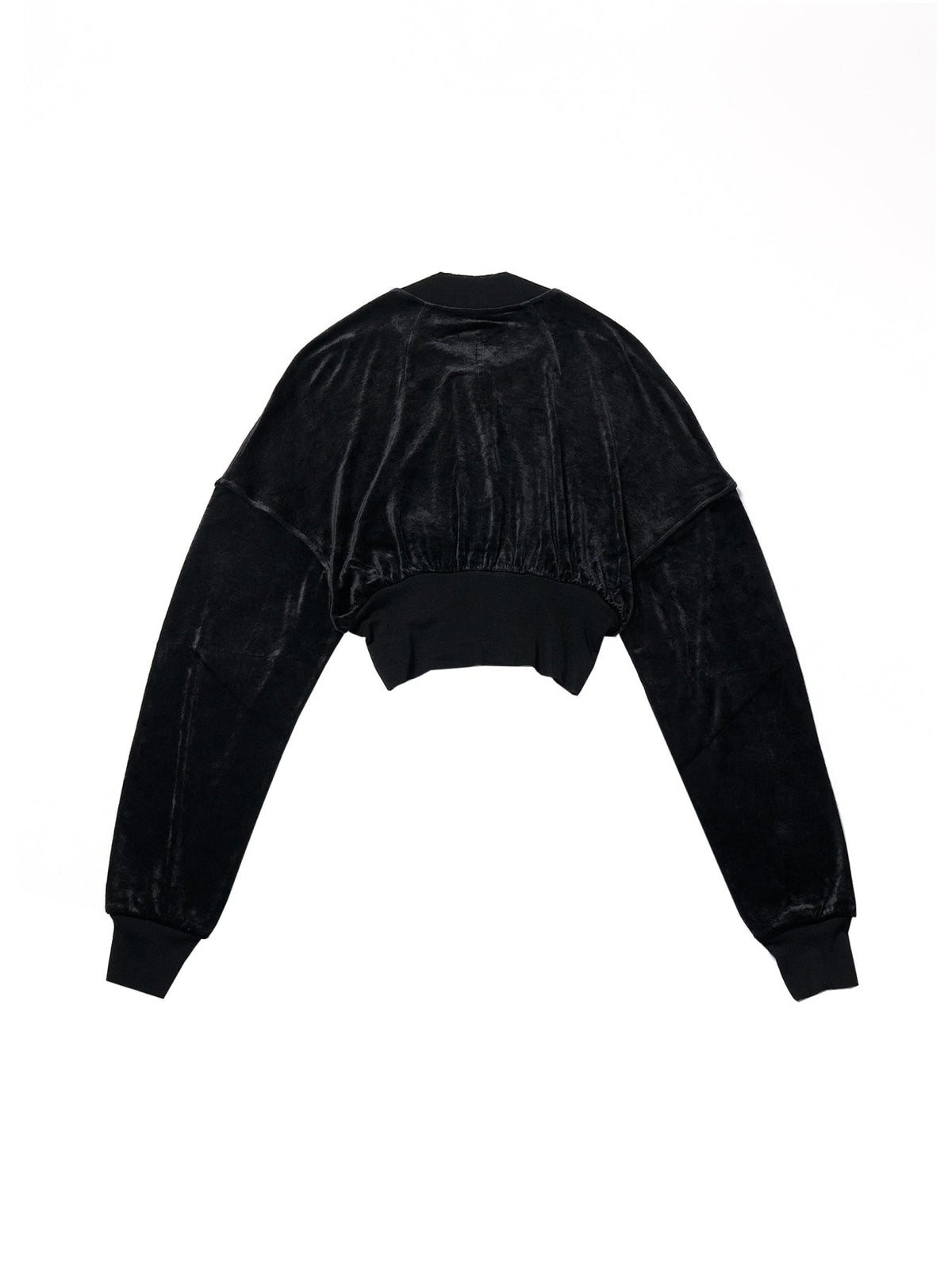 Rick Owens Black Knit Bomber - Flight Jkt