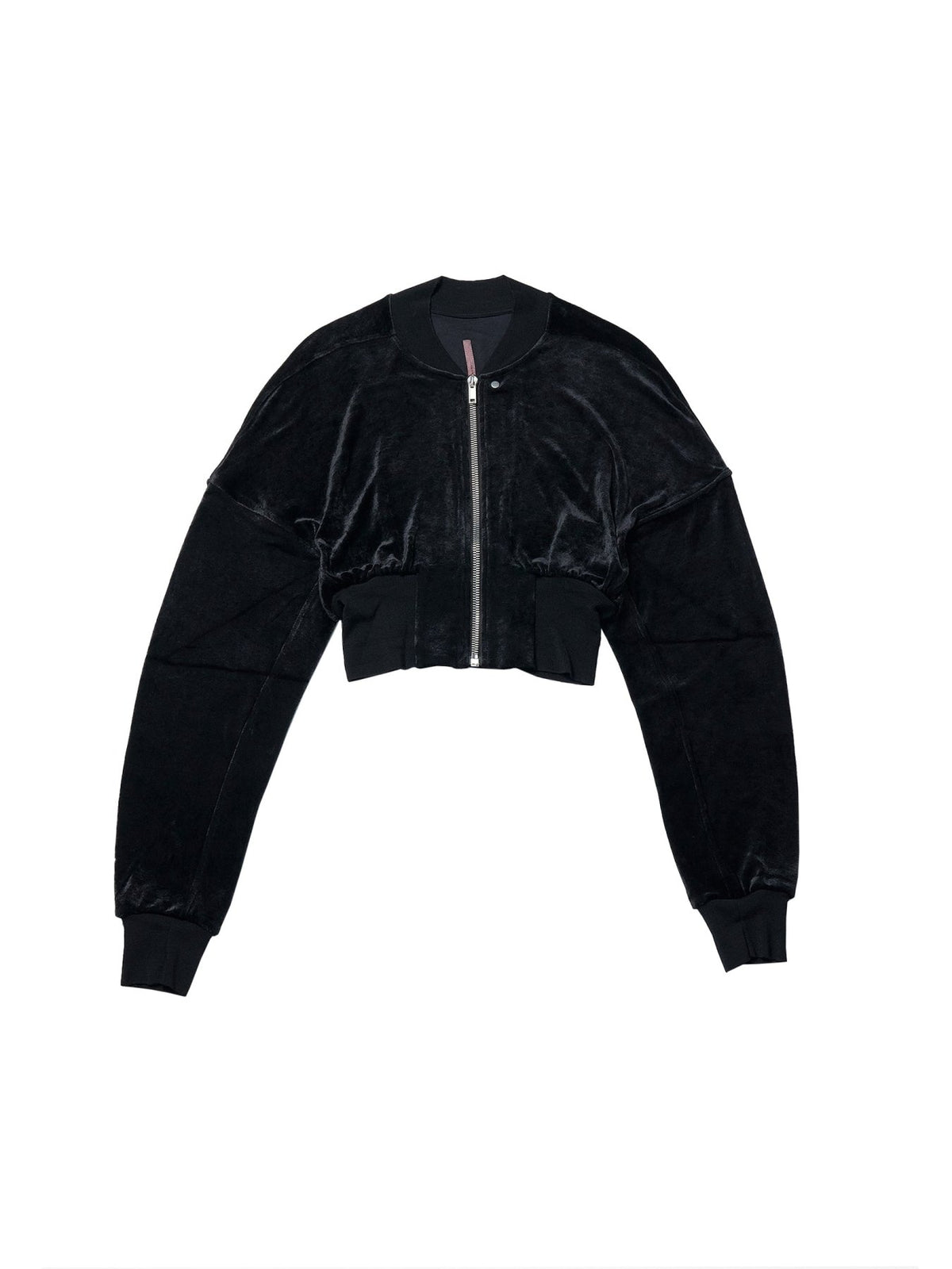 Rick Owens Black Knit Bomber - Flight Jkt