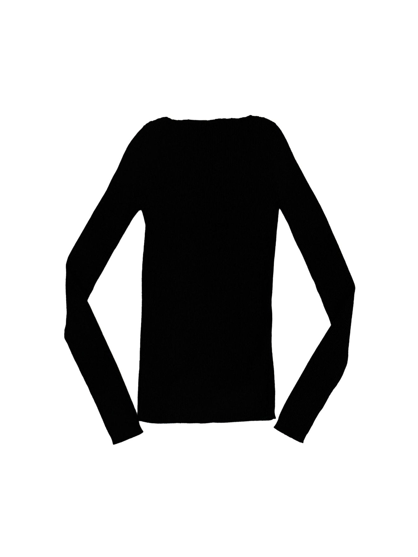 Rick Owens Black Knit Sweater - Al Top
