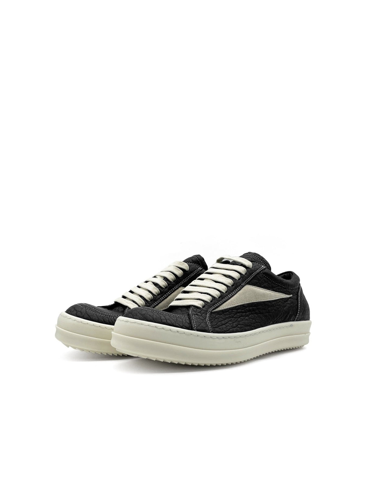 Rick Owens Black Leather Shoes Vintage Sneaks