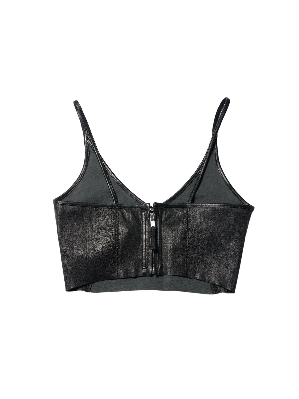 Rick Owens Black Leather Top - Top