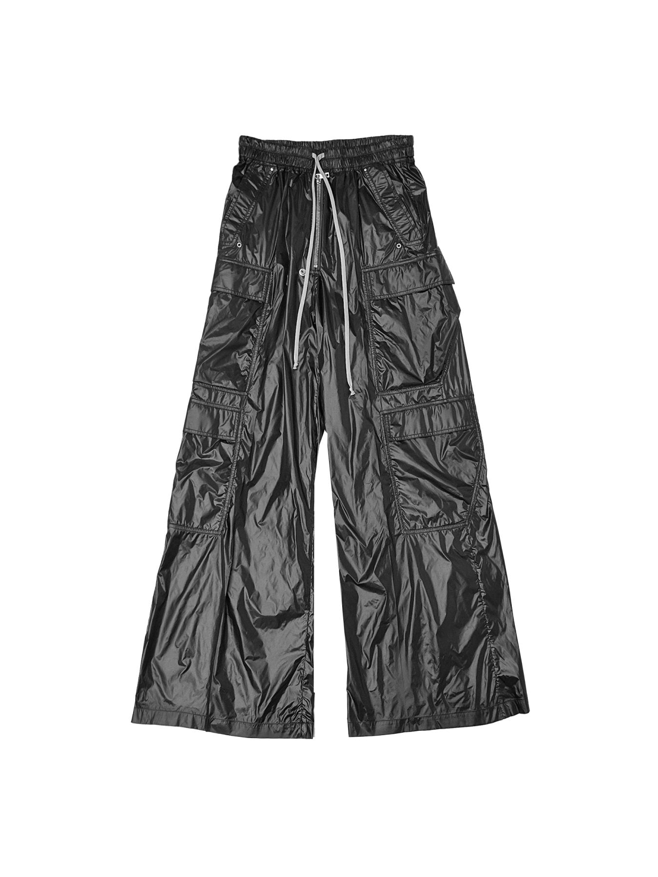 RICK OWENS Black Nylon Cargobelas