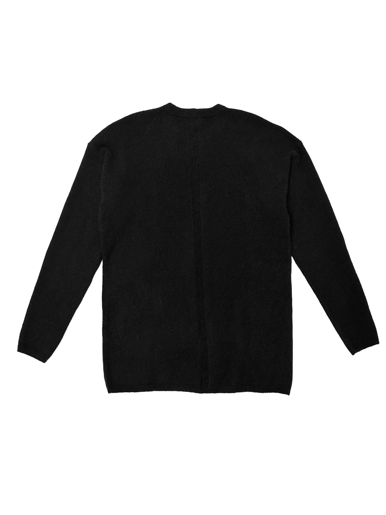RICK OWENS Black Round Neck