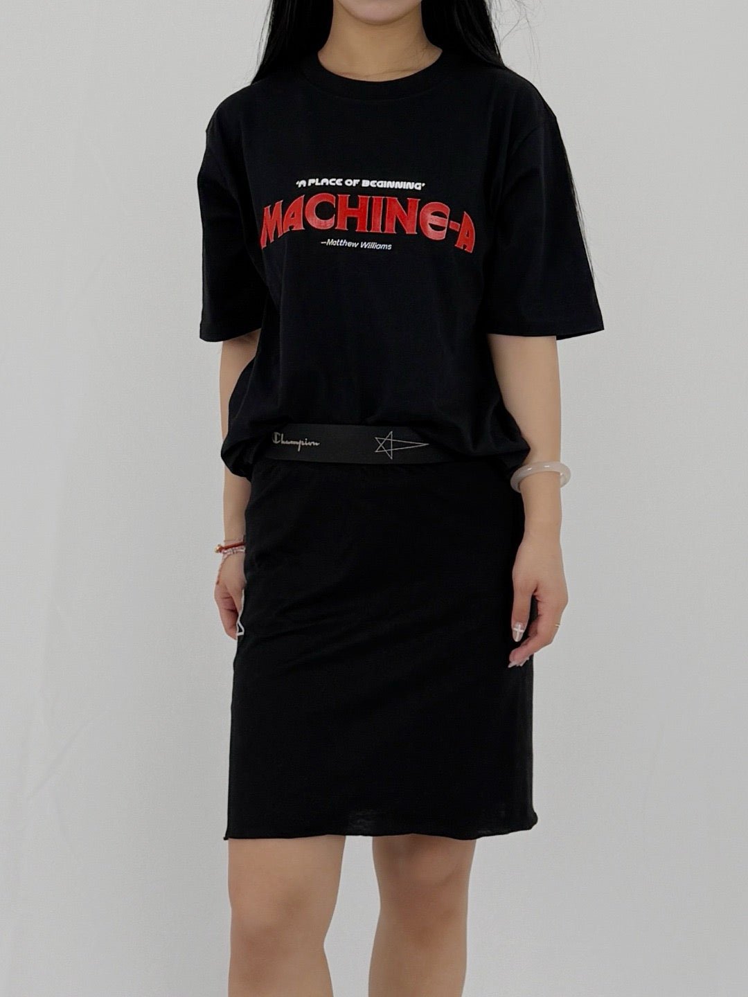 RICK OWENS Black Sacrimini Skirts