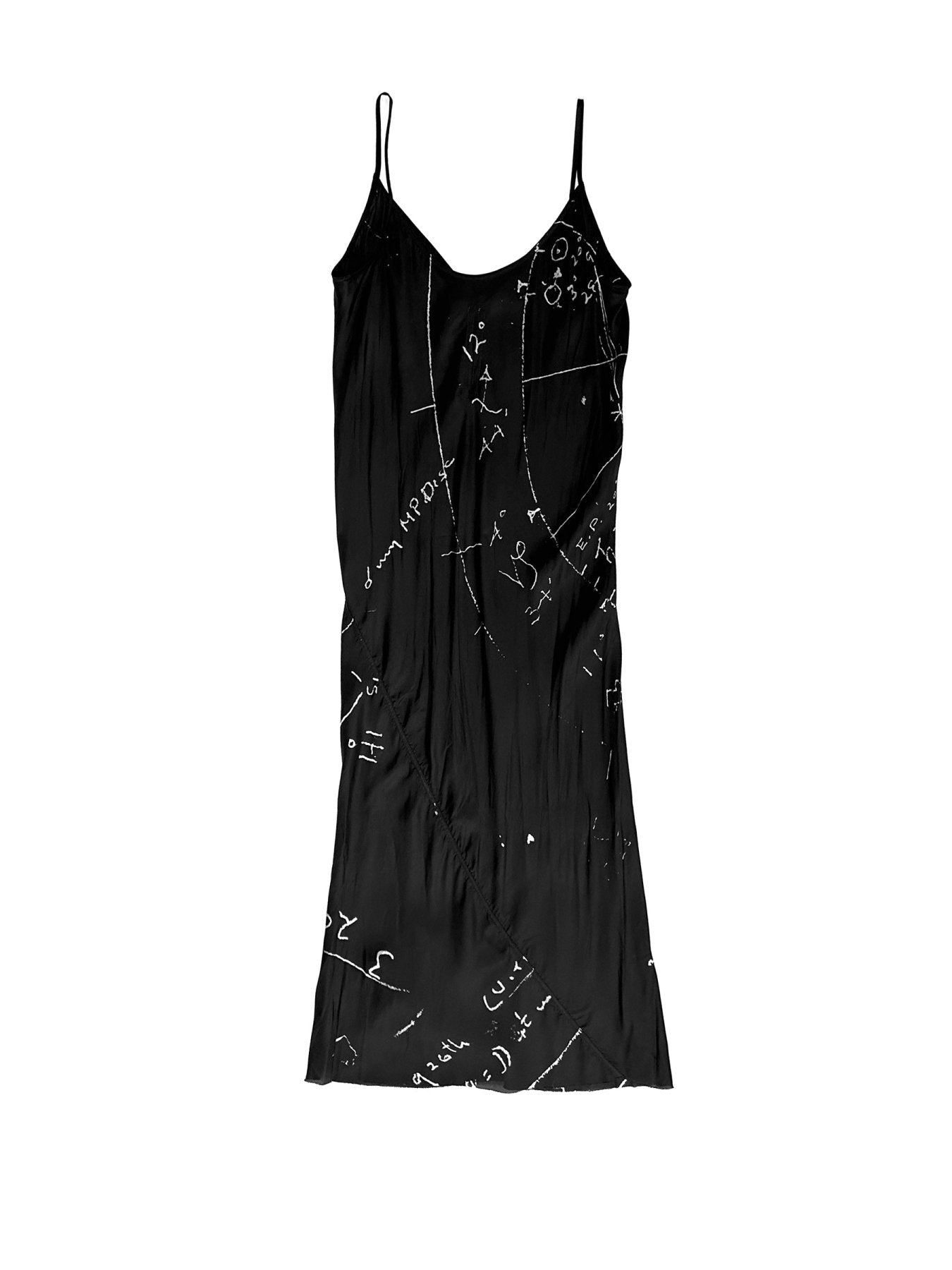 RICK OWENS Black Slip Dress