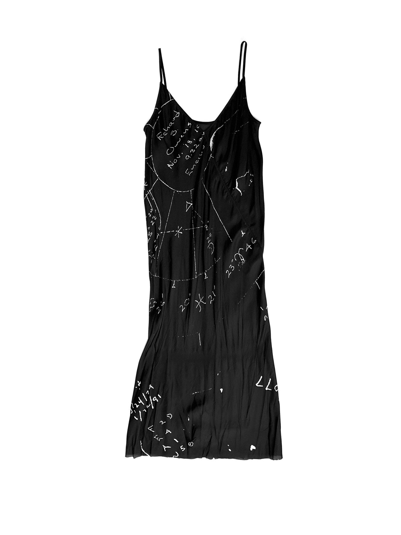 RICK OWENS Black Slip Dress