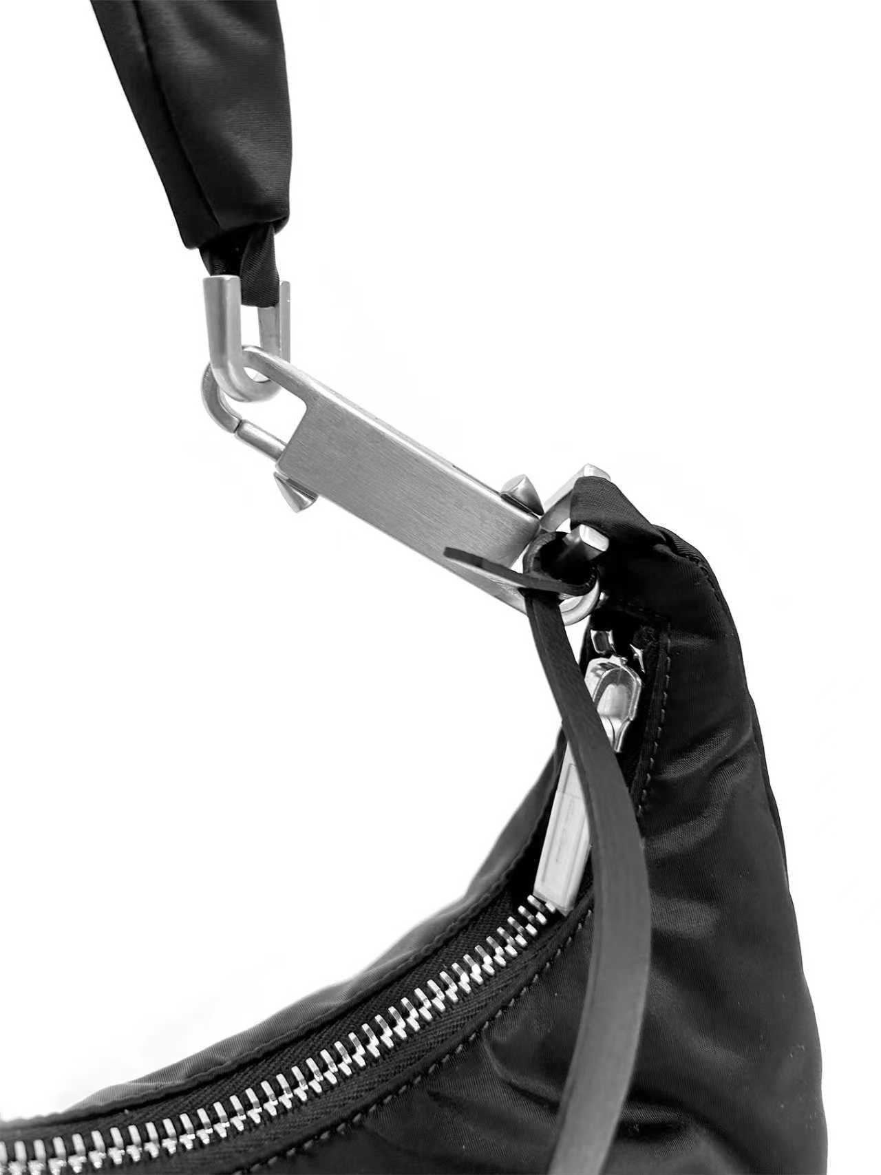 RICK OWENS Black Small Gemini Bag