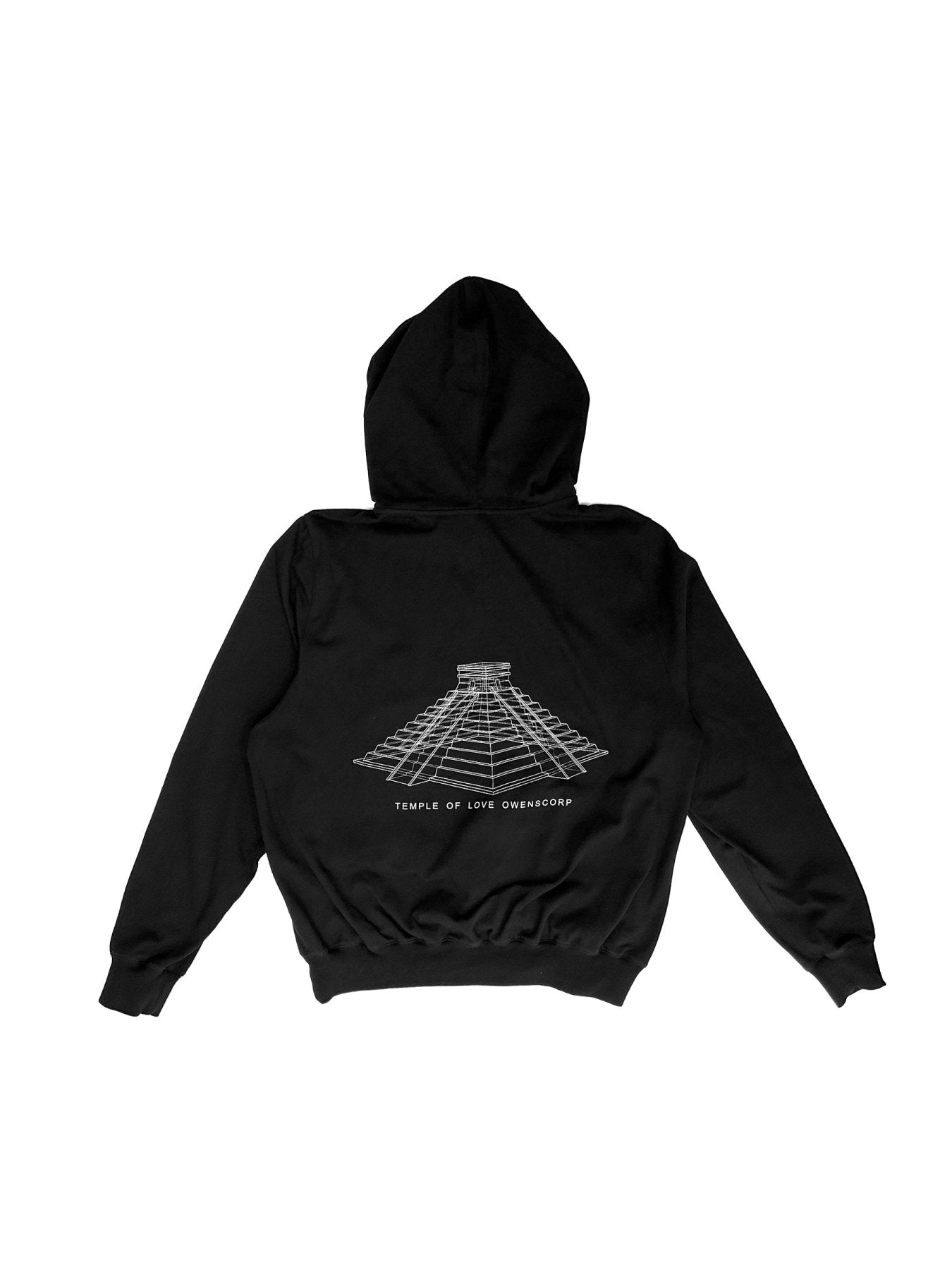 RICK OWENS Black Temple Hoodie