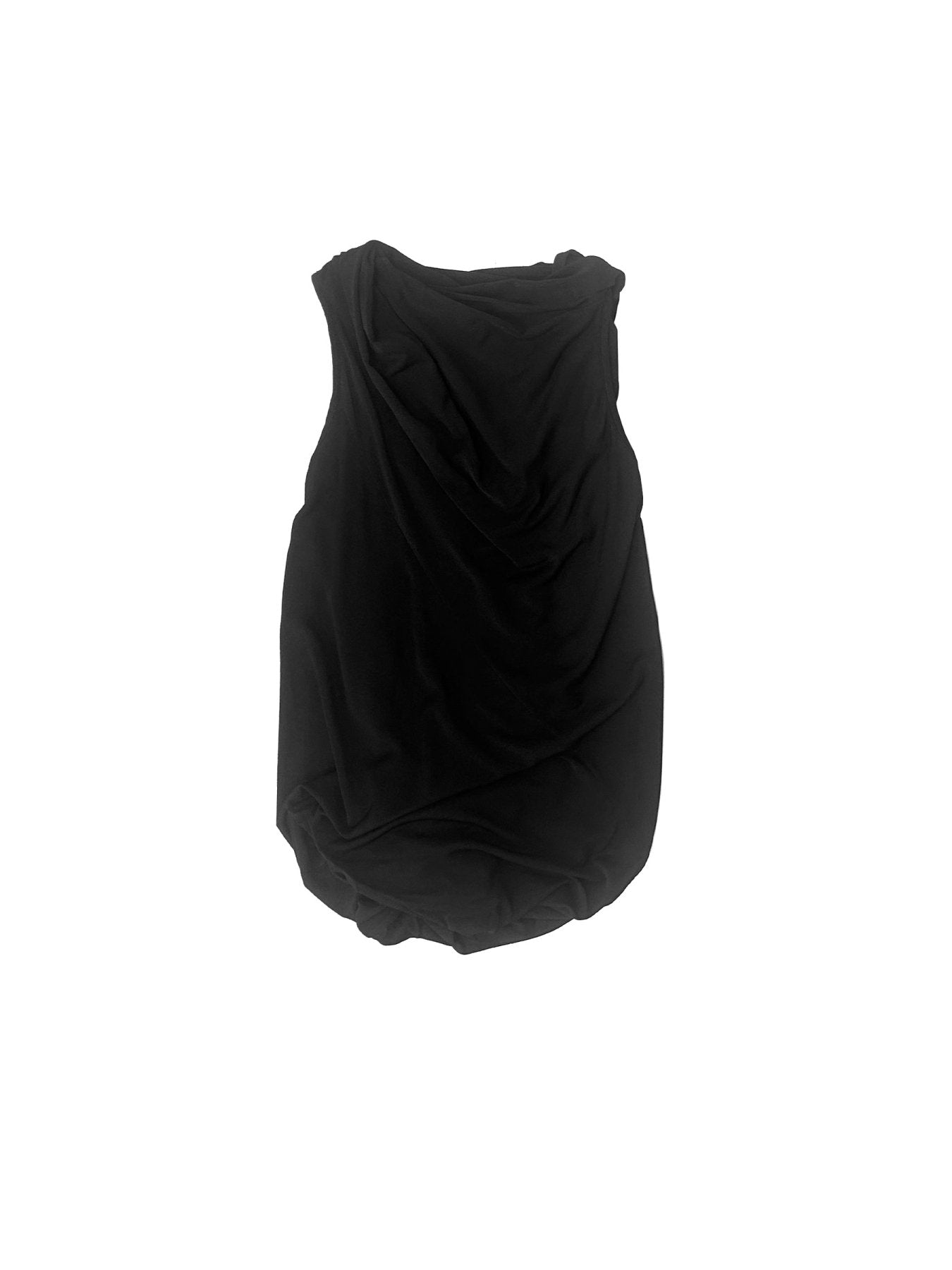 RICK OWENS Black Temple Luna Top