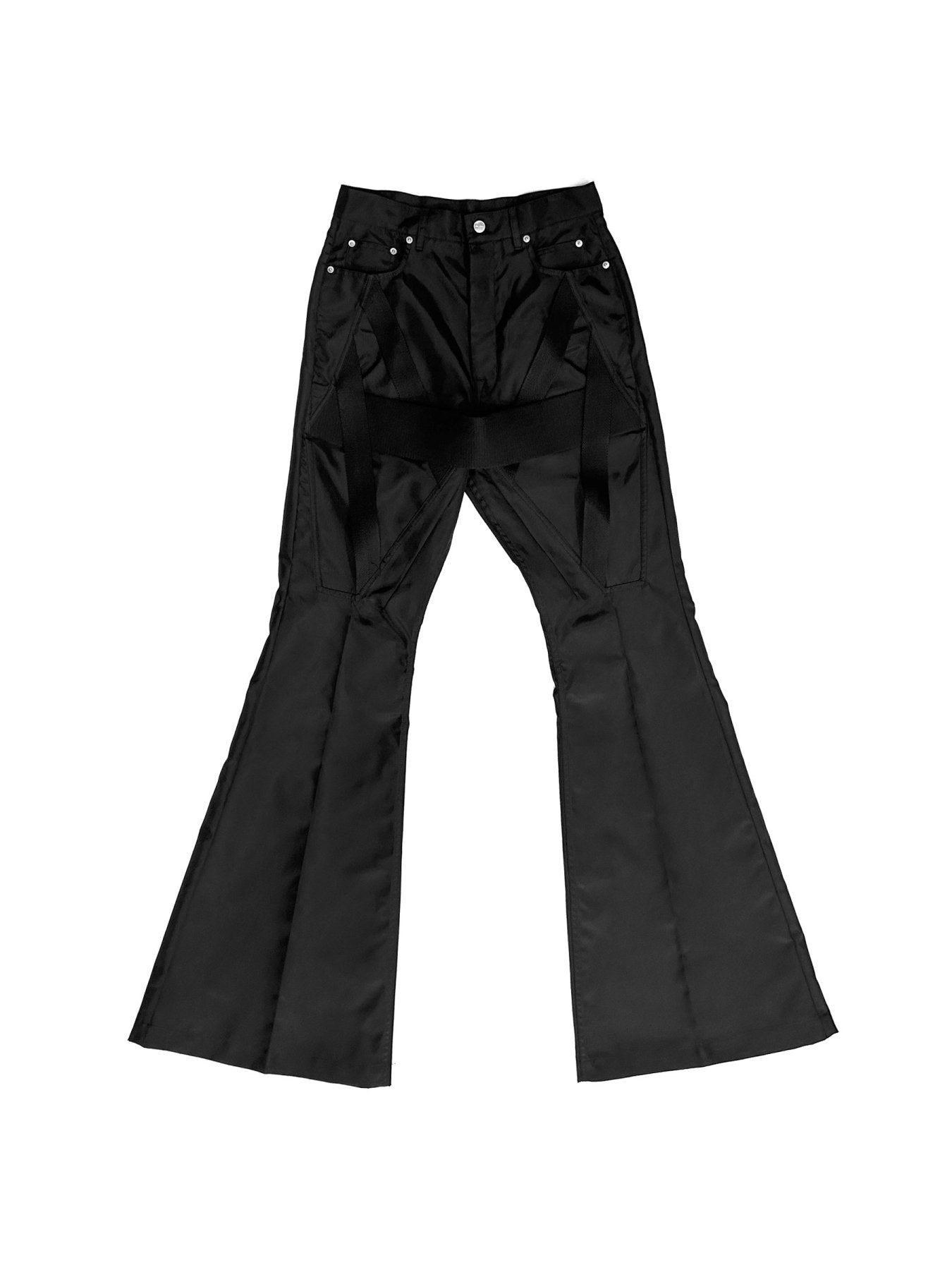 RICK OWENS Black Temple Megastrapped Bolans