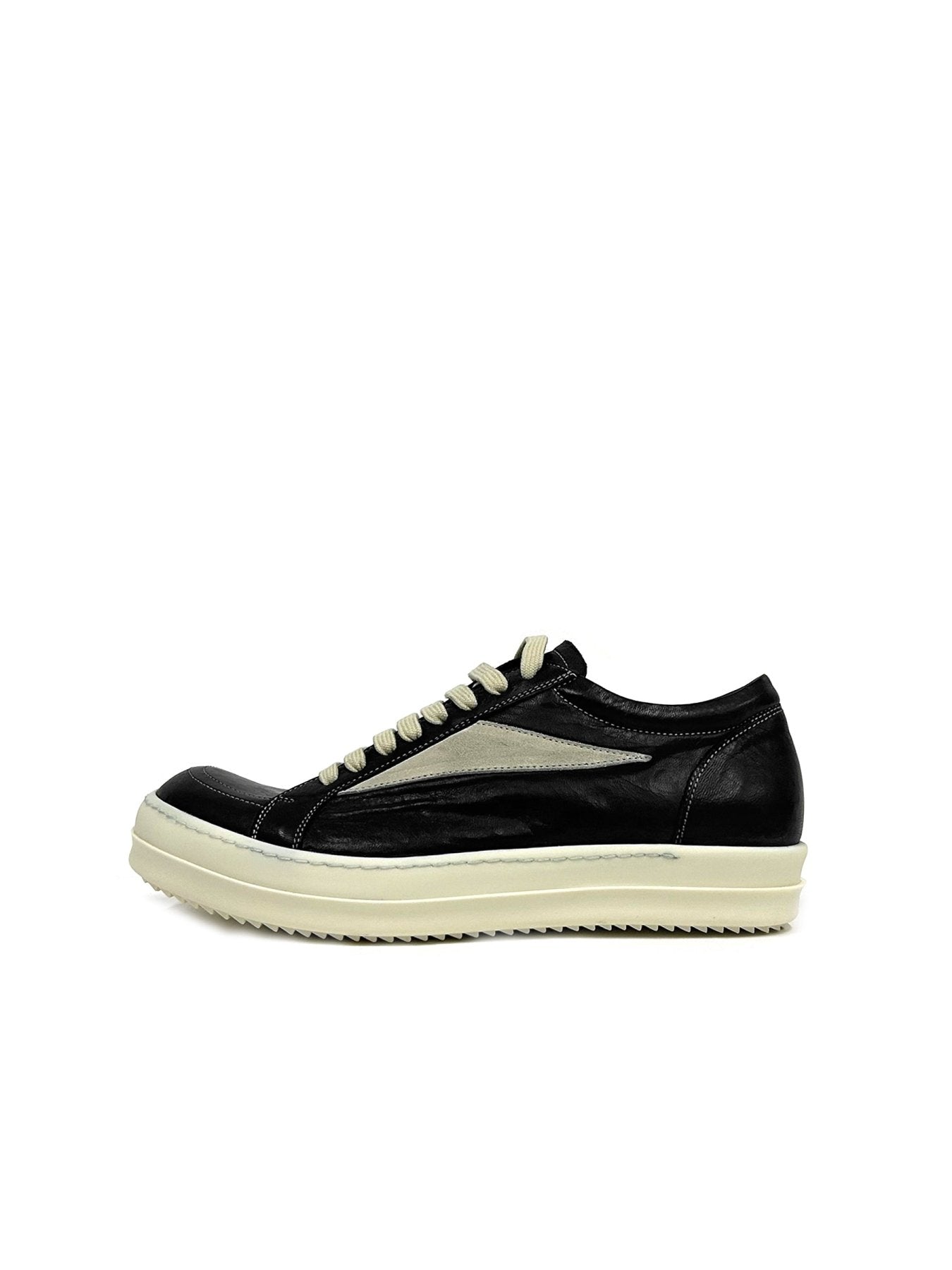 RICK OWENS Black Vintage Sneaks