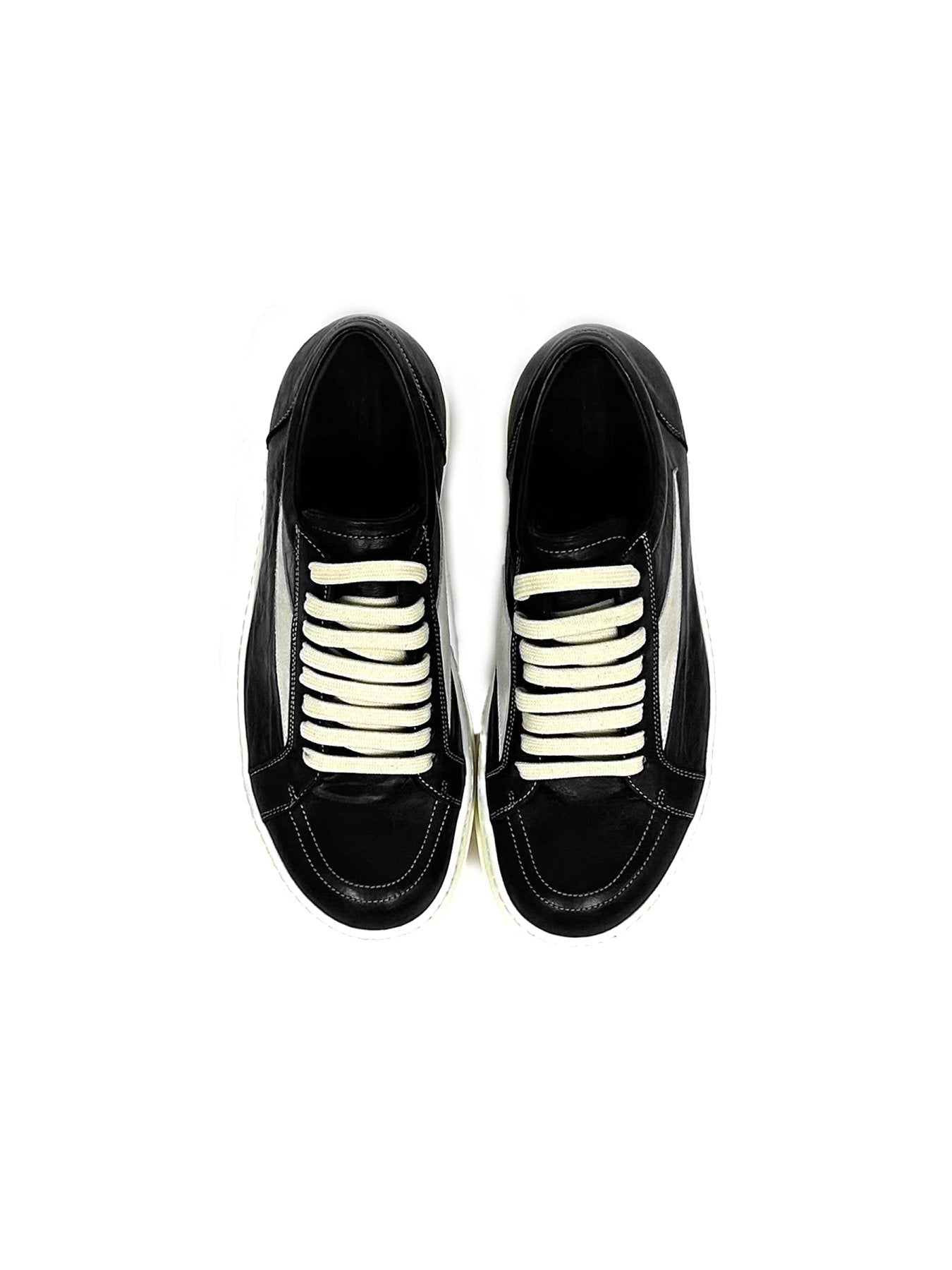RICK OWENS Black Vintage Sneaks
