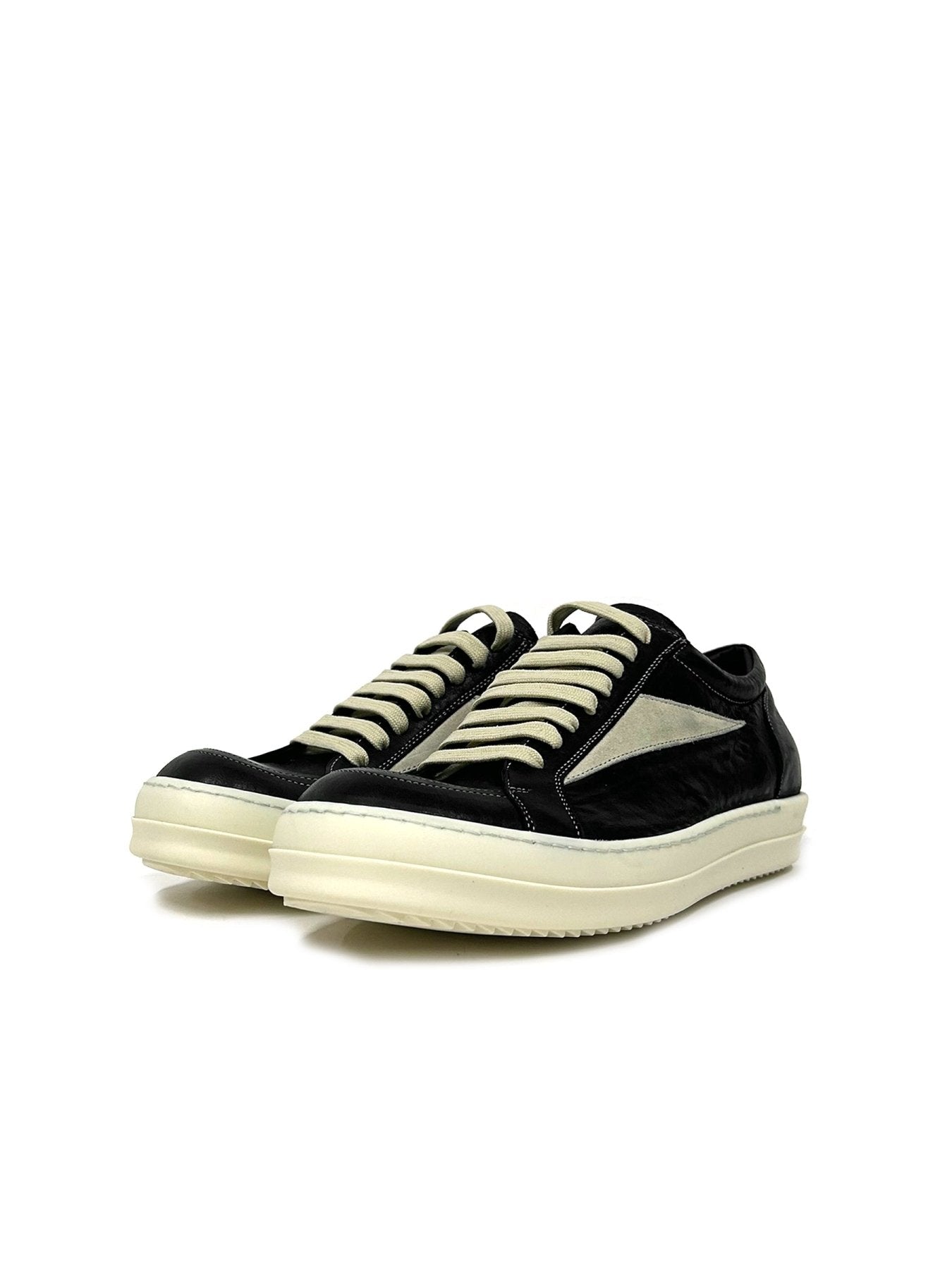 RICK OWENS Black Vintage Sneaks