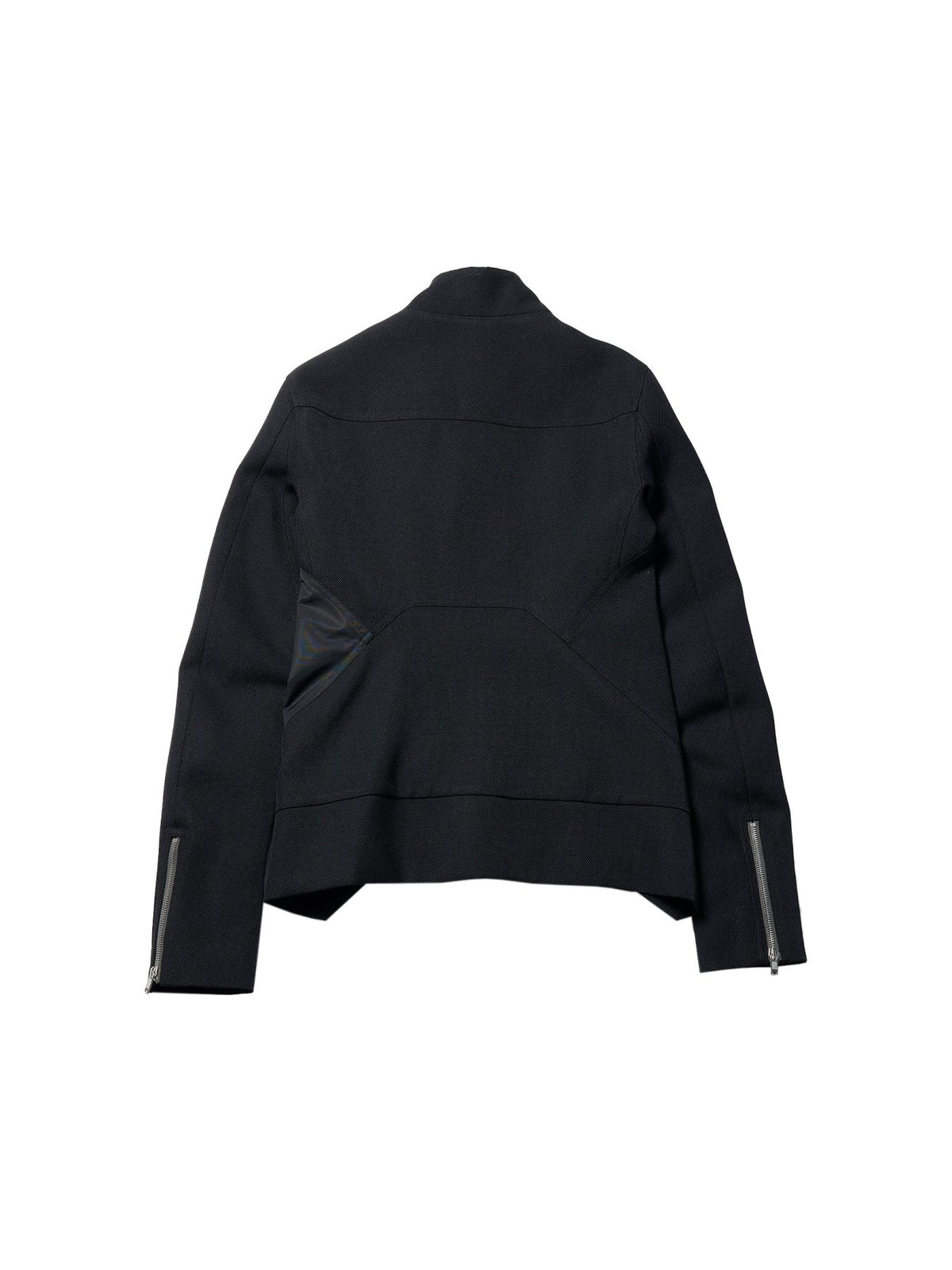 Rick Owens Black Woven Padded Jacket - Release Jkt