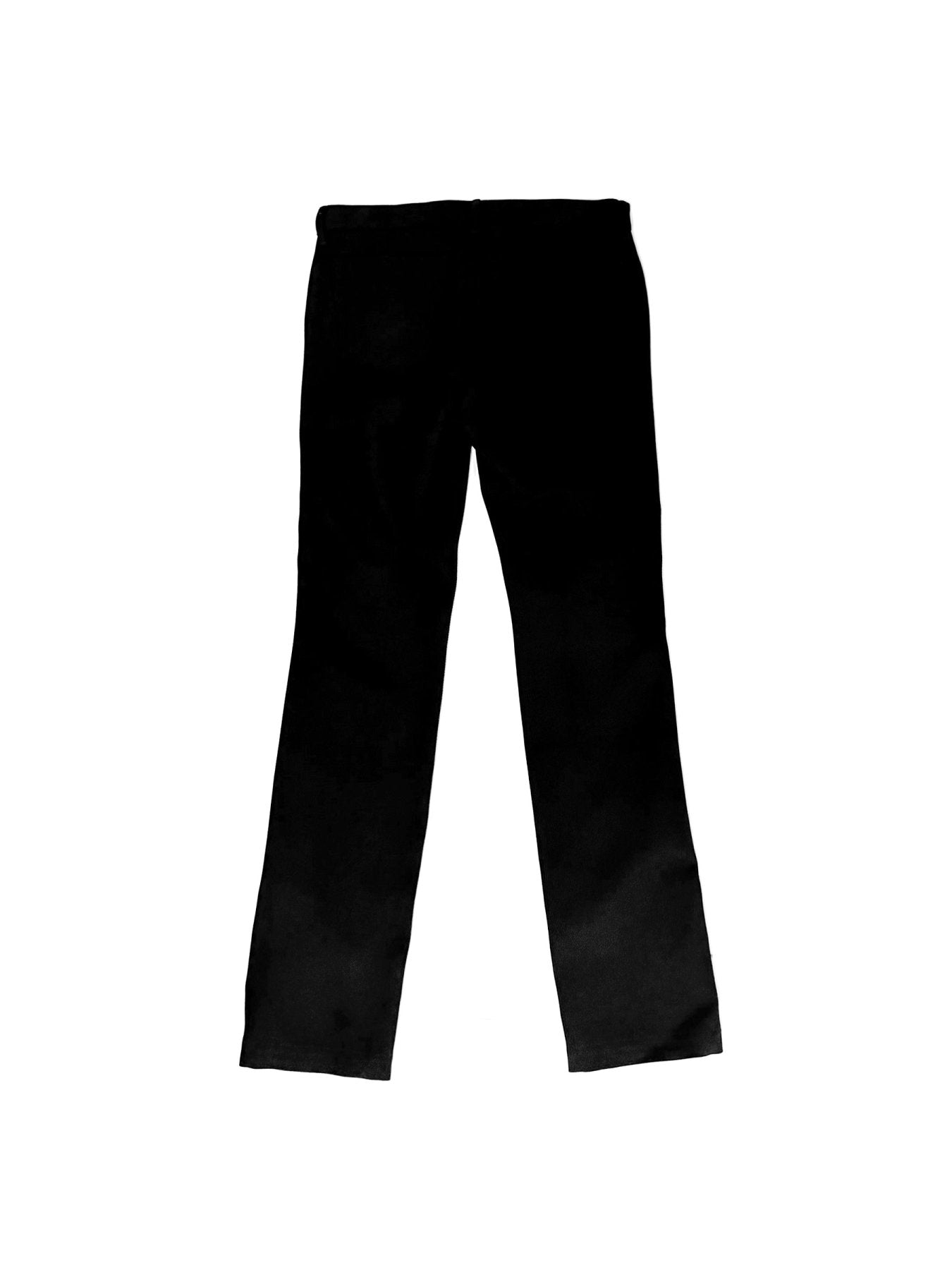 Rick Owens Black Woven Pants - Vega Jeans