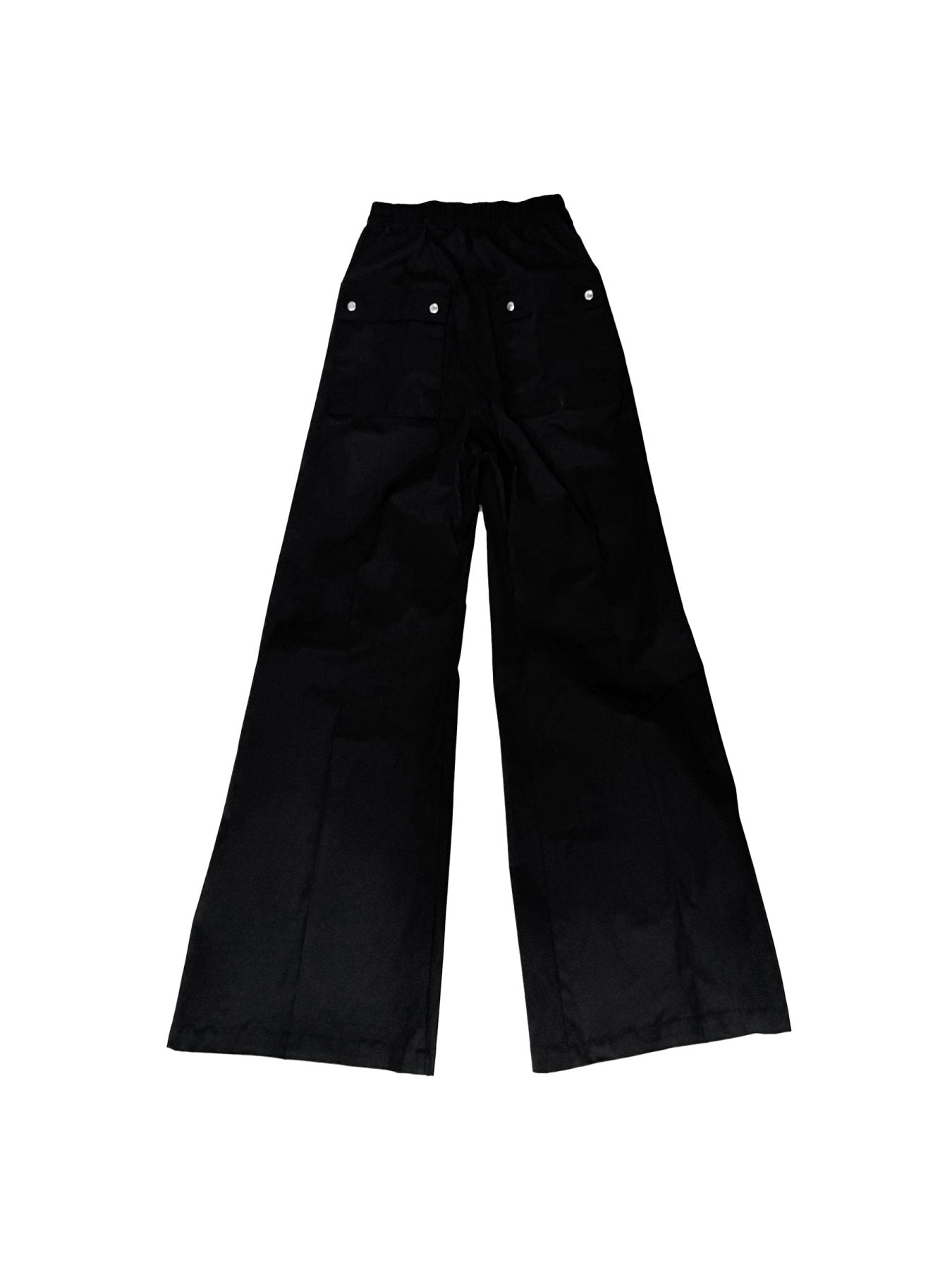 Rick Owens Black Woven Pants - Wide Bela Pants Te