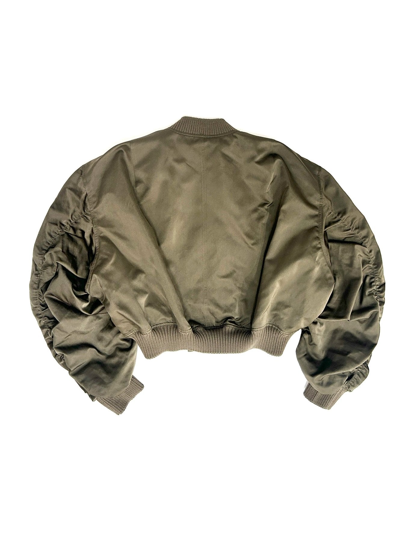 RICK OWENS Brown Secchia Flight Bomber