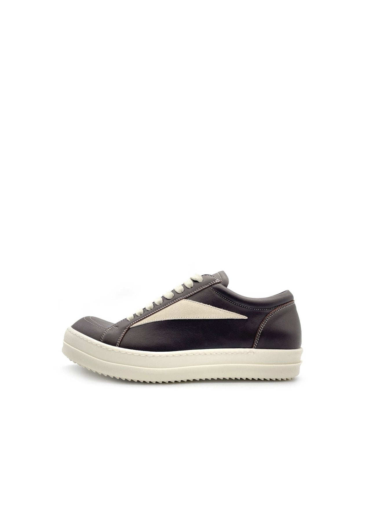 RICK OWENS Brown Vintage Sneaks