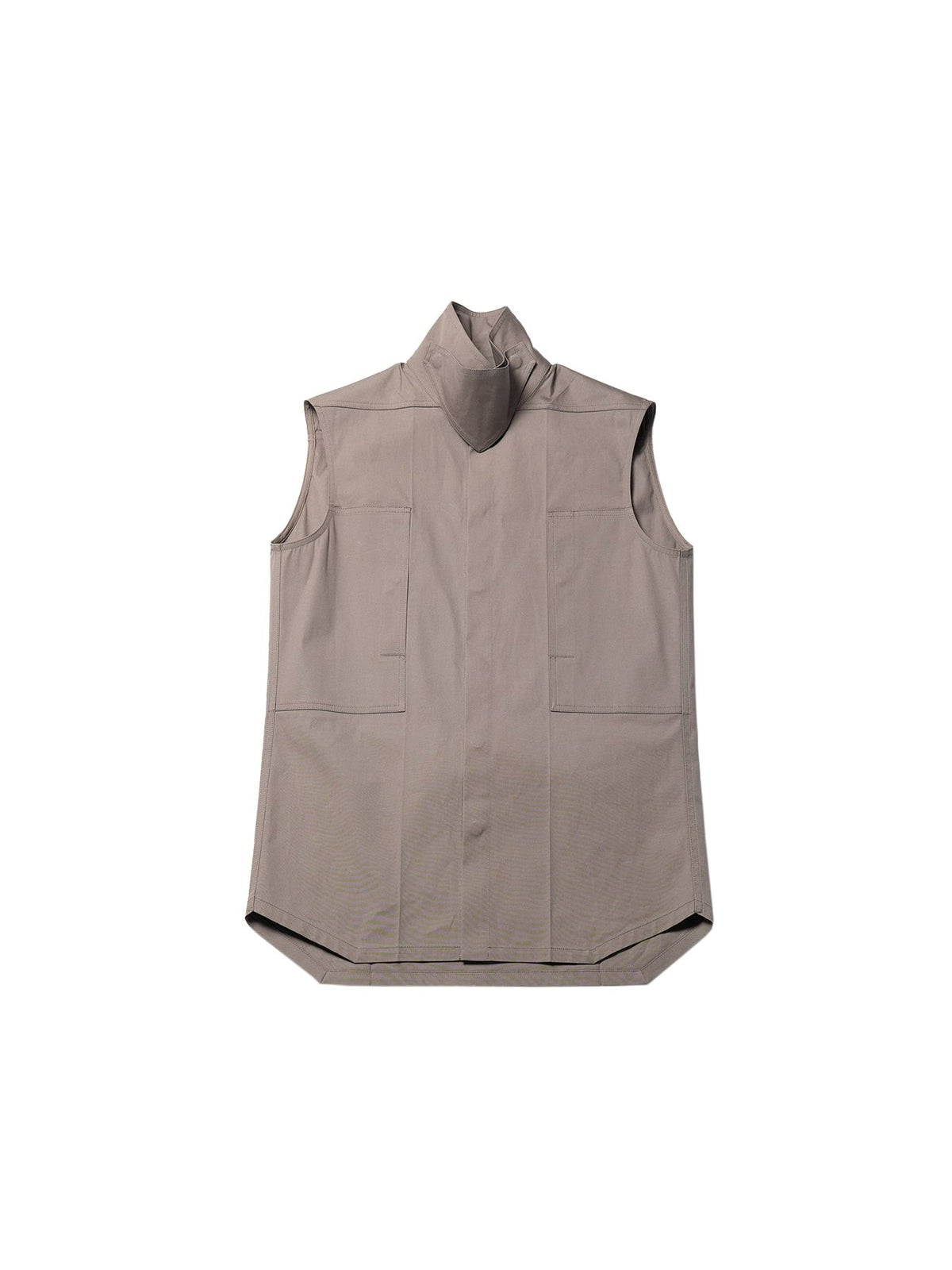 Rick Owens Dust Woven Sleeveless Shirt - Sl Outershirt