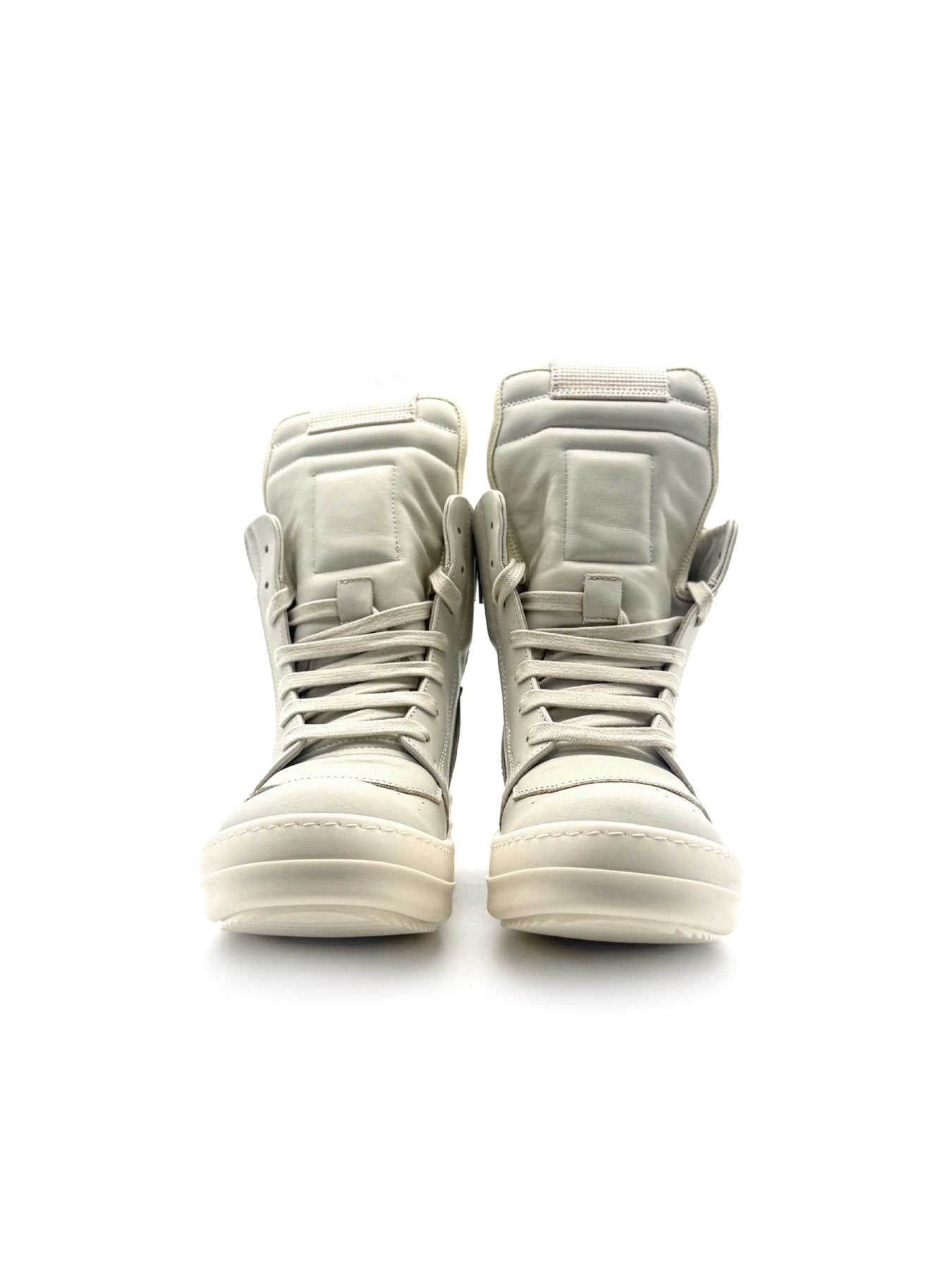 RICK OWENS Geobasket Leather High-Top Sneakers