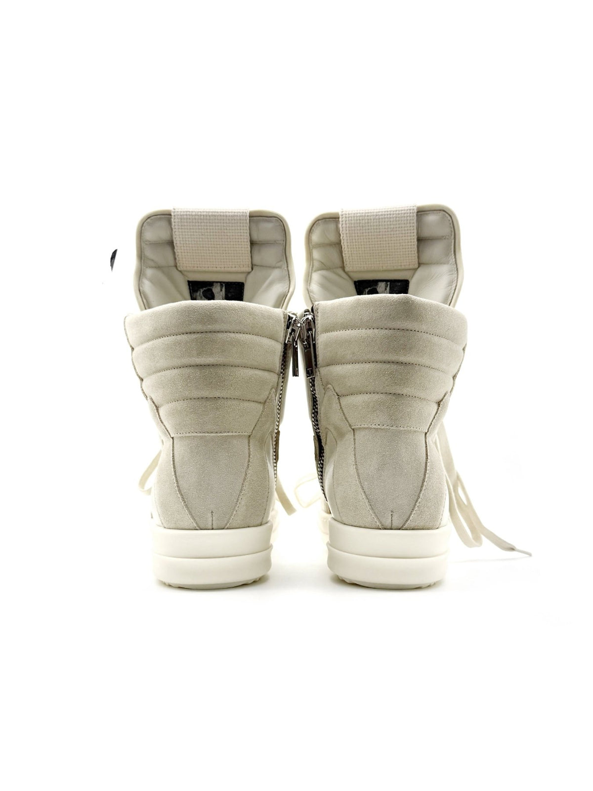 RICK OWENS Geobasket Leather High-Top Sneakers