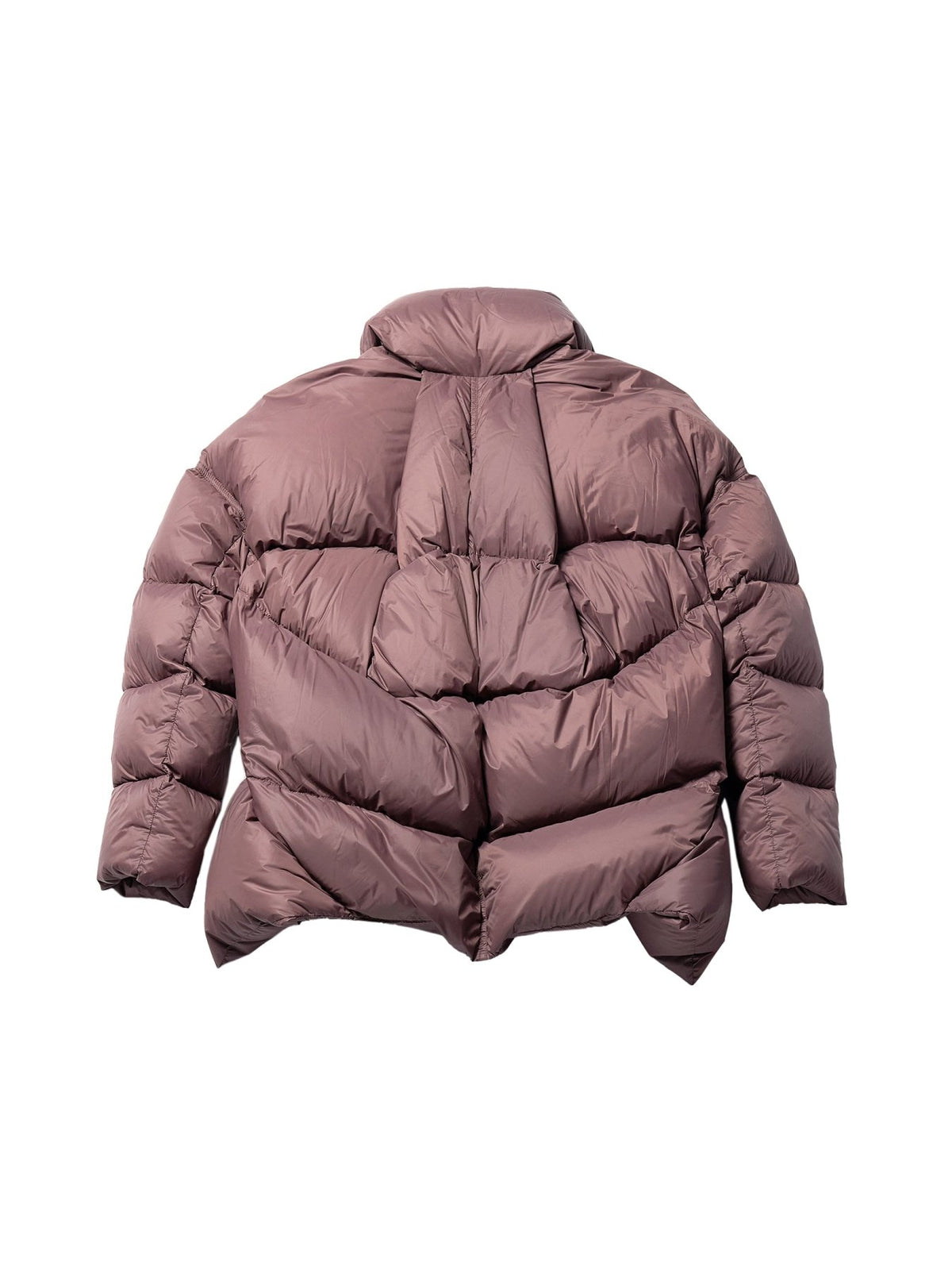 Rick Owens Grape Woven Down Jacket - Draculimo