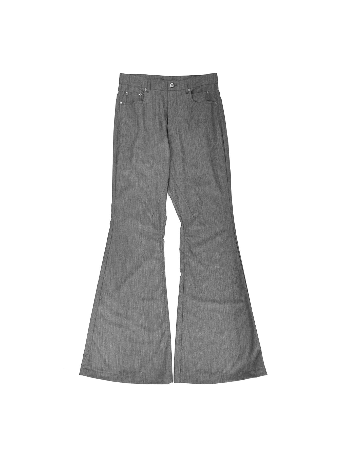 RICK OWENS Grey Temple Bolan Bootcut