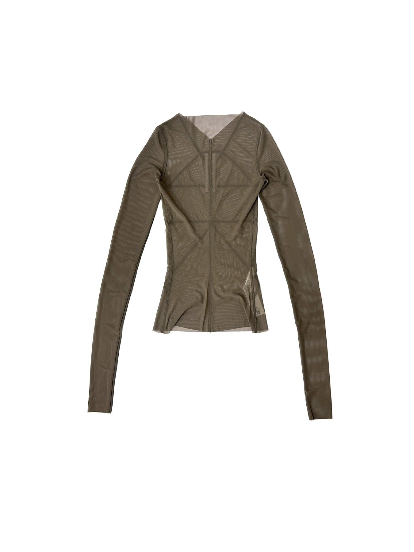 RICK OWENS Grey Temple Top