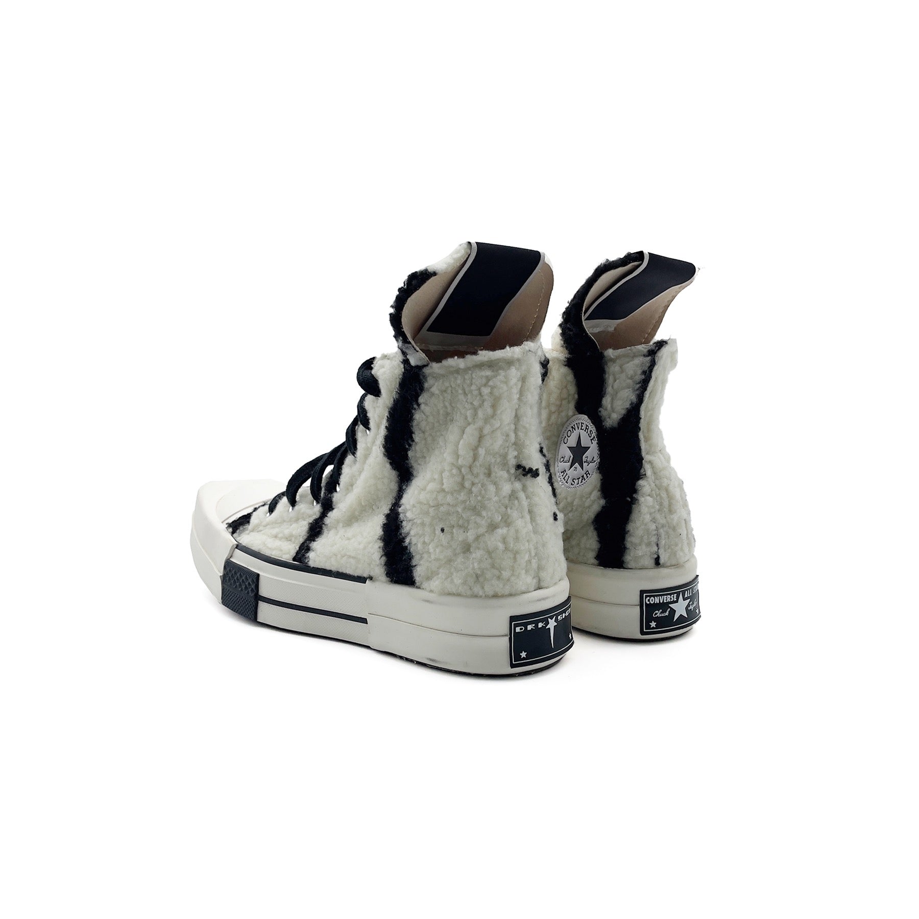 RICK OWENS - HO22 SCARPE - TURBODRK HI - AW22 - PEARL/BLACK