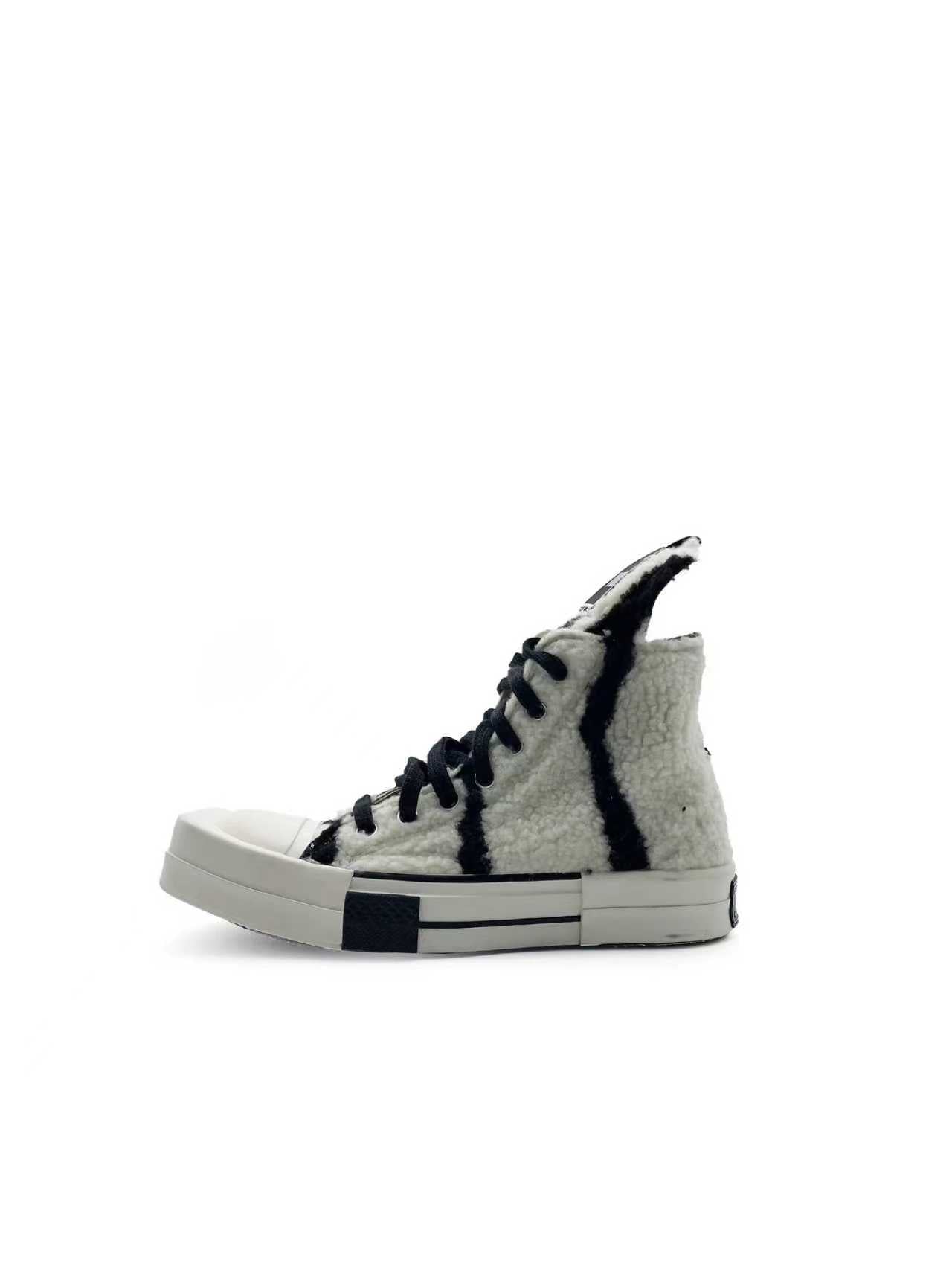 RICK OWENS - HO22 SCARPE - TURBODRK HI - AW22 - PEARL/BLACK