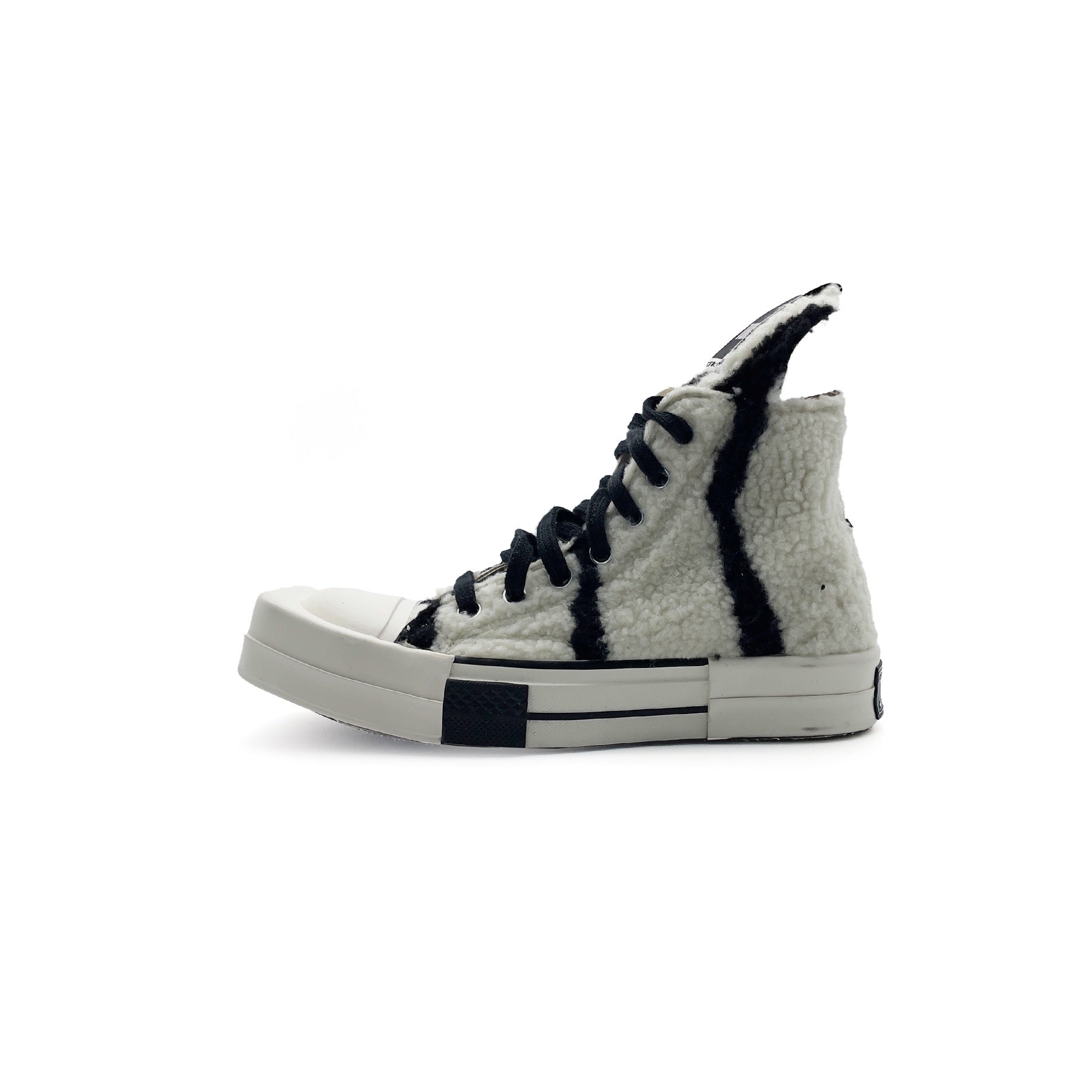 RICK OWENS - HO22 SCARPE - TURBODRK HI - AW22 - PEARL/BLACK