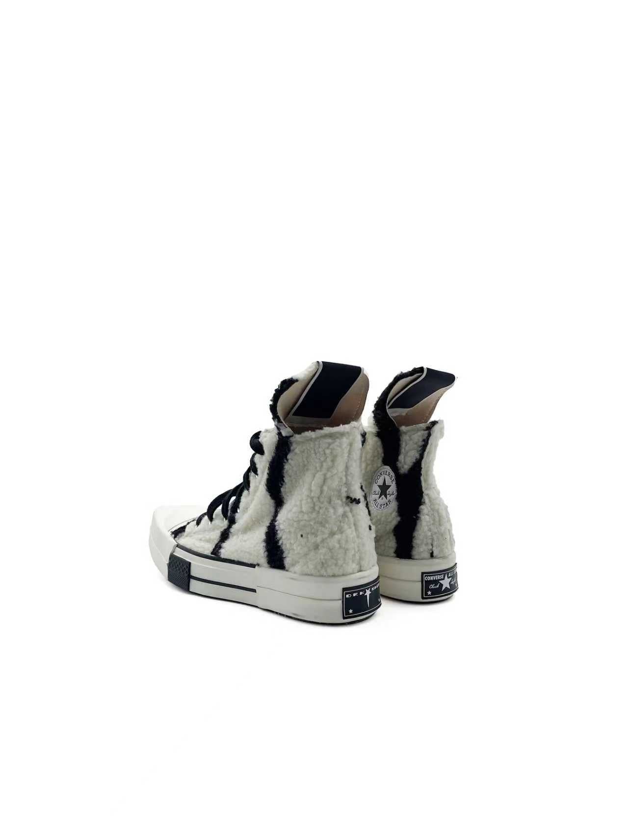 RICK OWENS - HO22 SCARPE - TURBODRK HI - AW22 - PEARL/BLACK