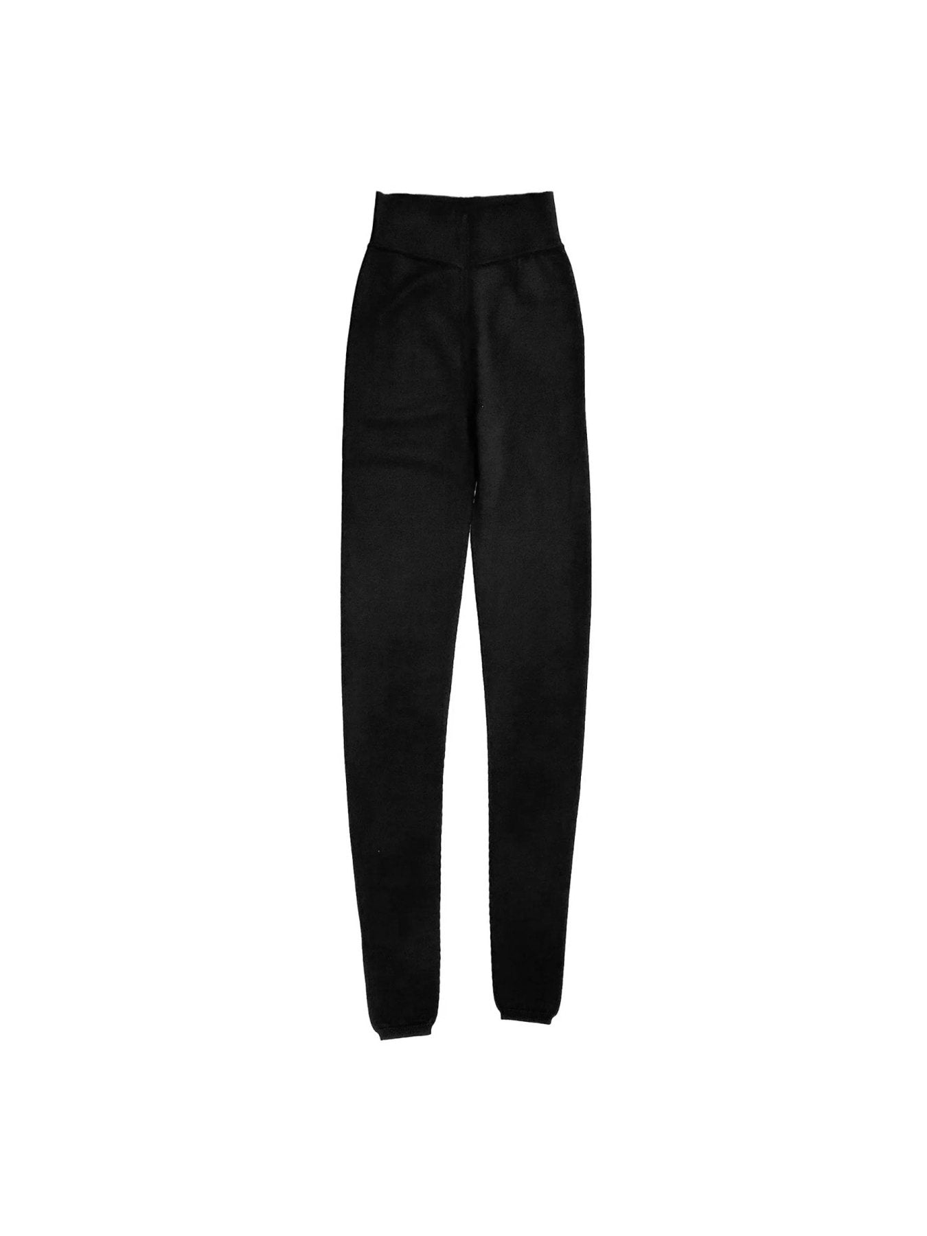 RICK OWENS - Knit Pants - Leggings - AW25 - 09 BLACK
