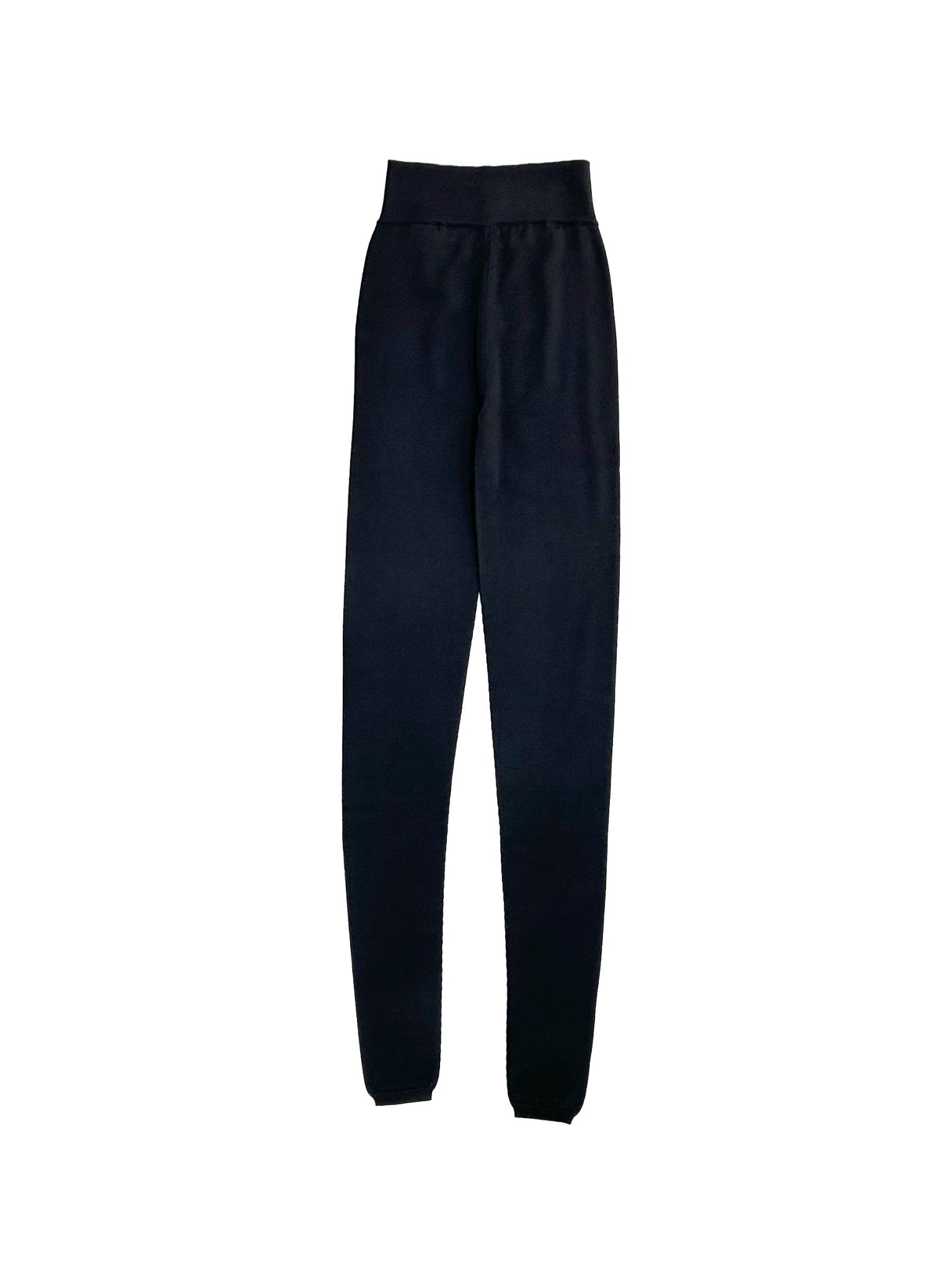 RICK OWENS - Knit Pants - Leggings - AW25 - 09 BLACK