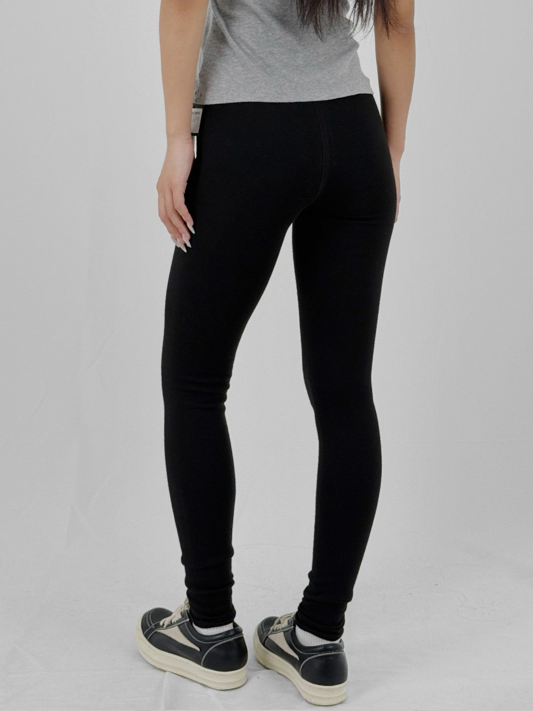 RICK OWENS - Knit Pants - Leggings - AW25 - 09 BLACK