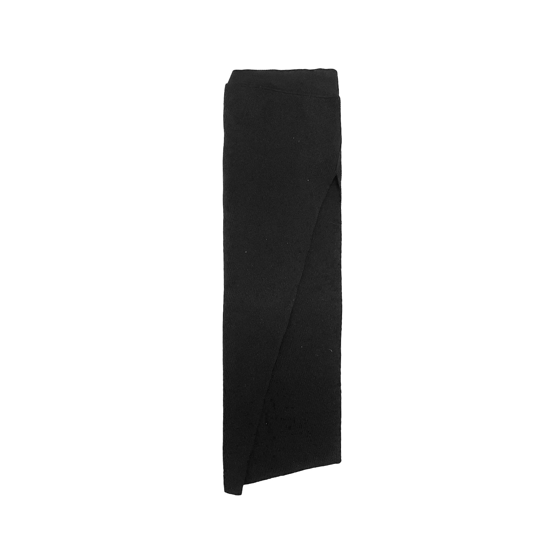 RICK OWENS - Knit Skirt - Knit Edfu Skirt Ankle - AW23 - 09 BLACK