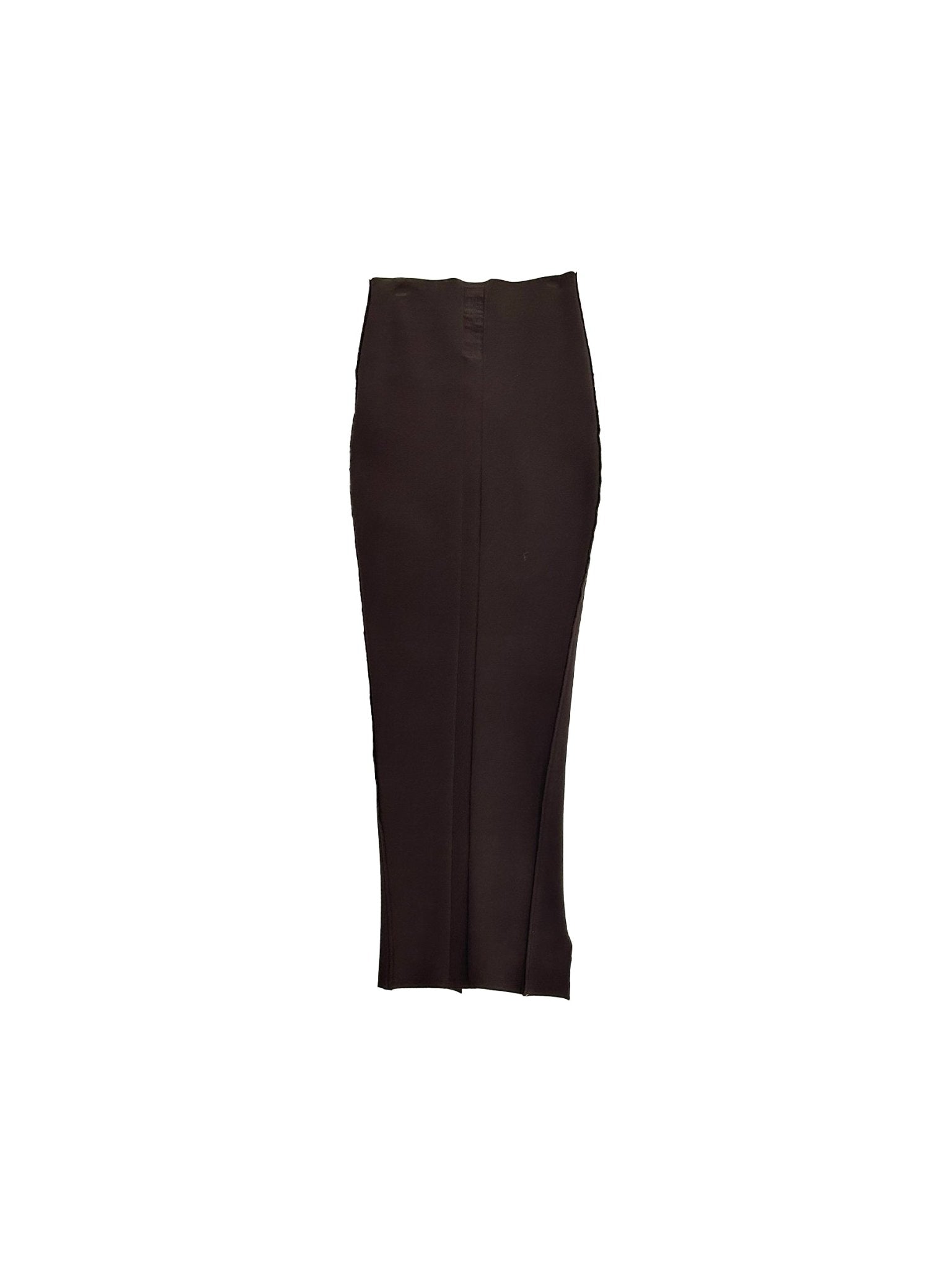 RICK OWENS - Knit Skirt - Theresa Skirt - AW25 - 04 BROWN