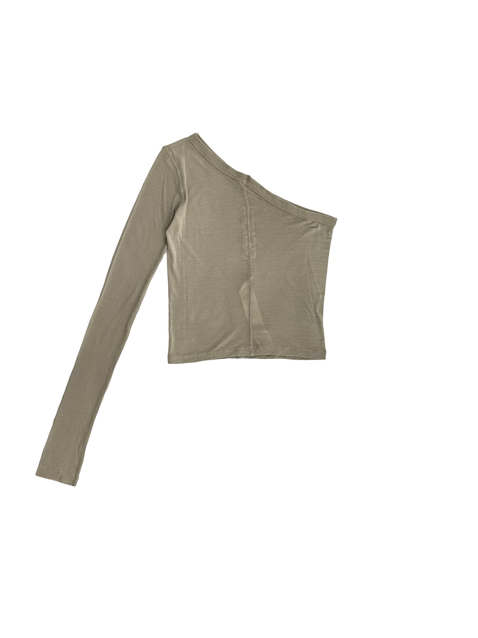 RICK OWENS - Knit T-Shirt - Ziggy T - AW25 - 08 PEARL