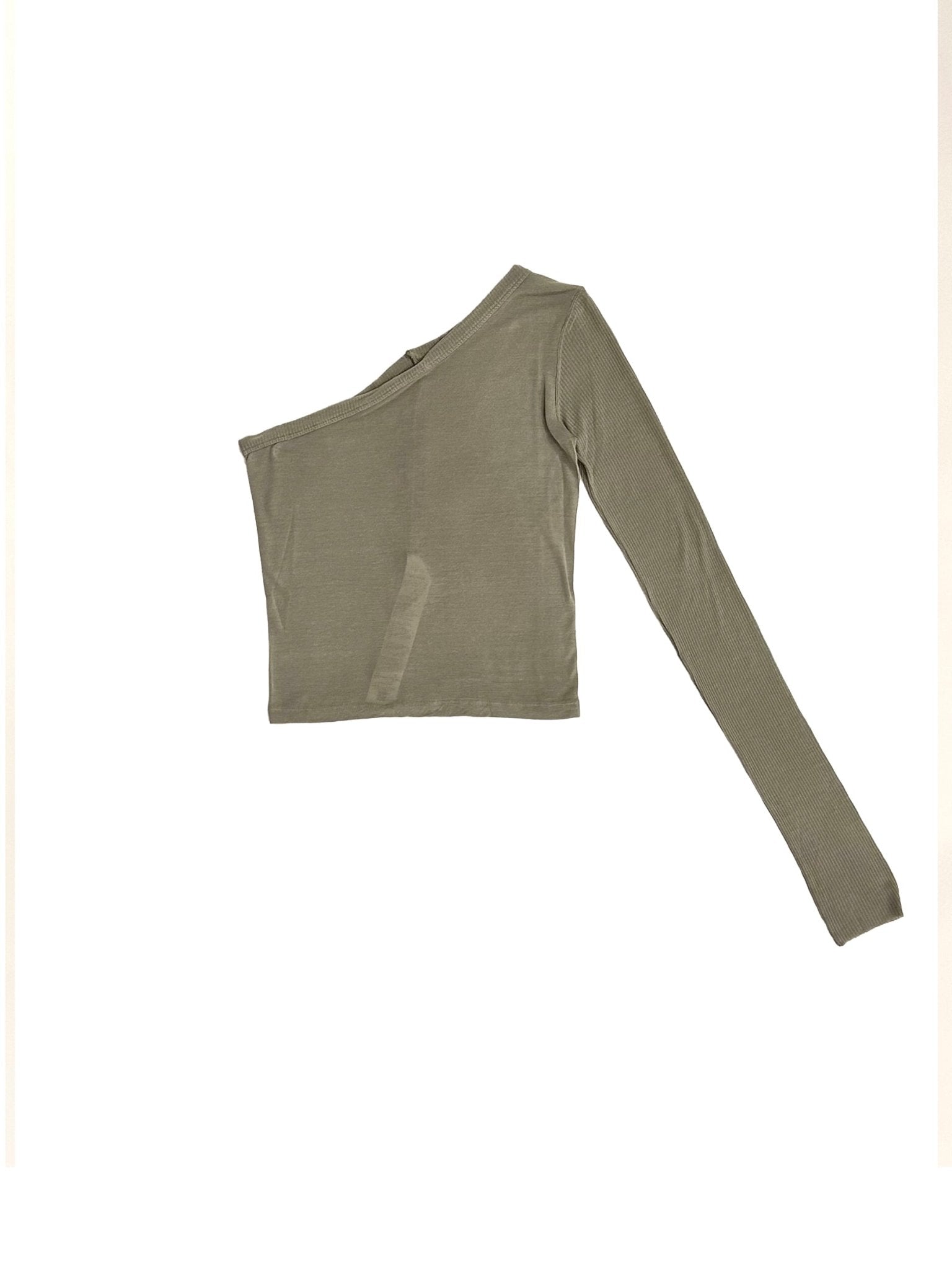RICK OWENS - Knit T-Shirt - Ziggy T - AW25 - 08 PEARL