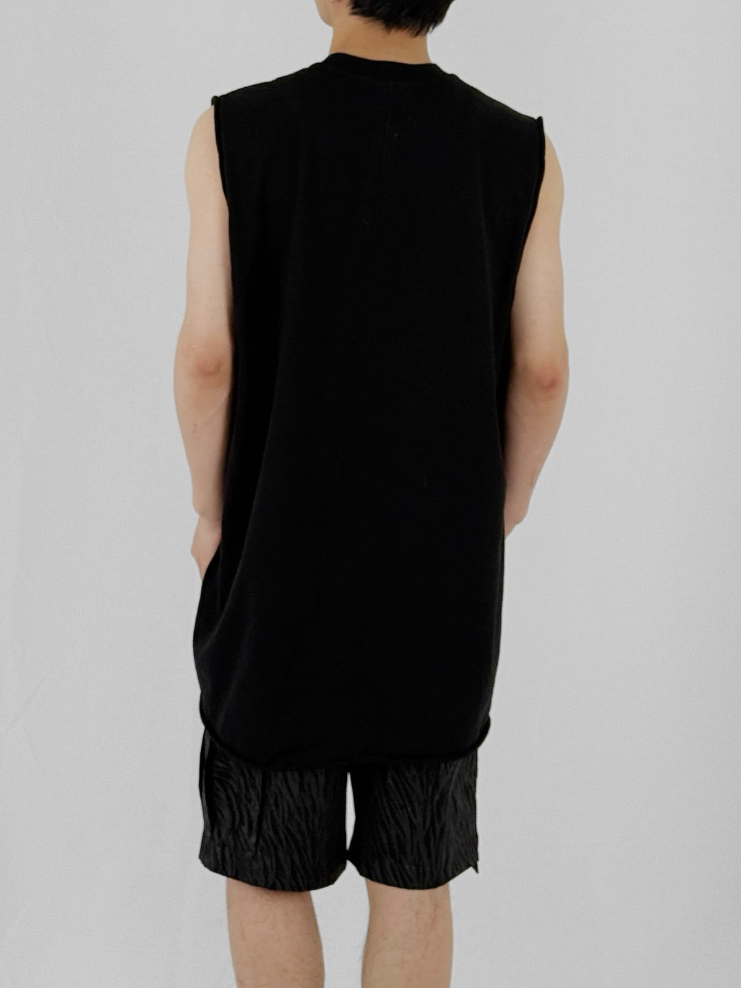 RICK OWENS - Knit Top - Jumbo Sl T - AW25 - 09 BLACK