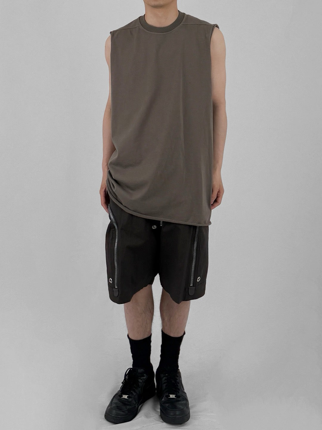 RICK OWENS - Knit Top - Jumbo Sl T - AW25 - 34 DUST